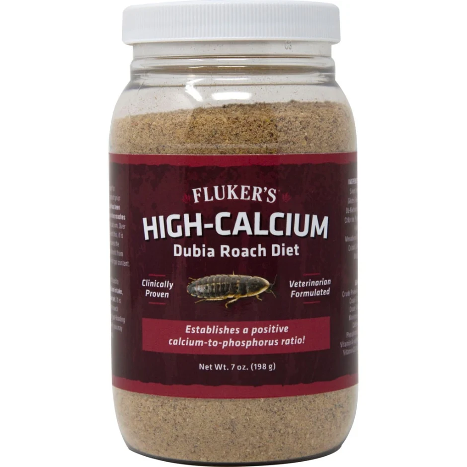 Flukers 71013 7 oz High Calcium Dubai Roach Diet - Image 1