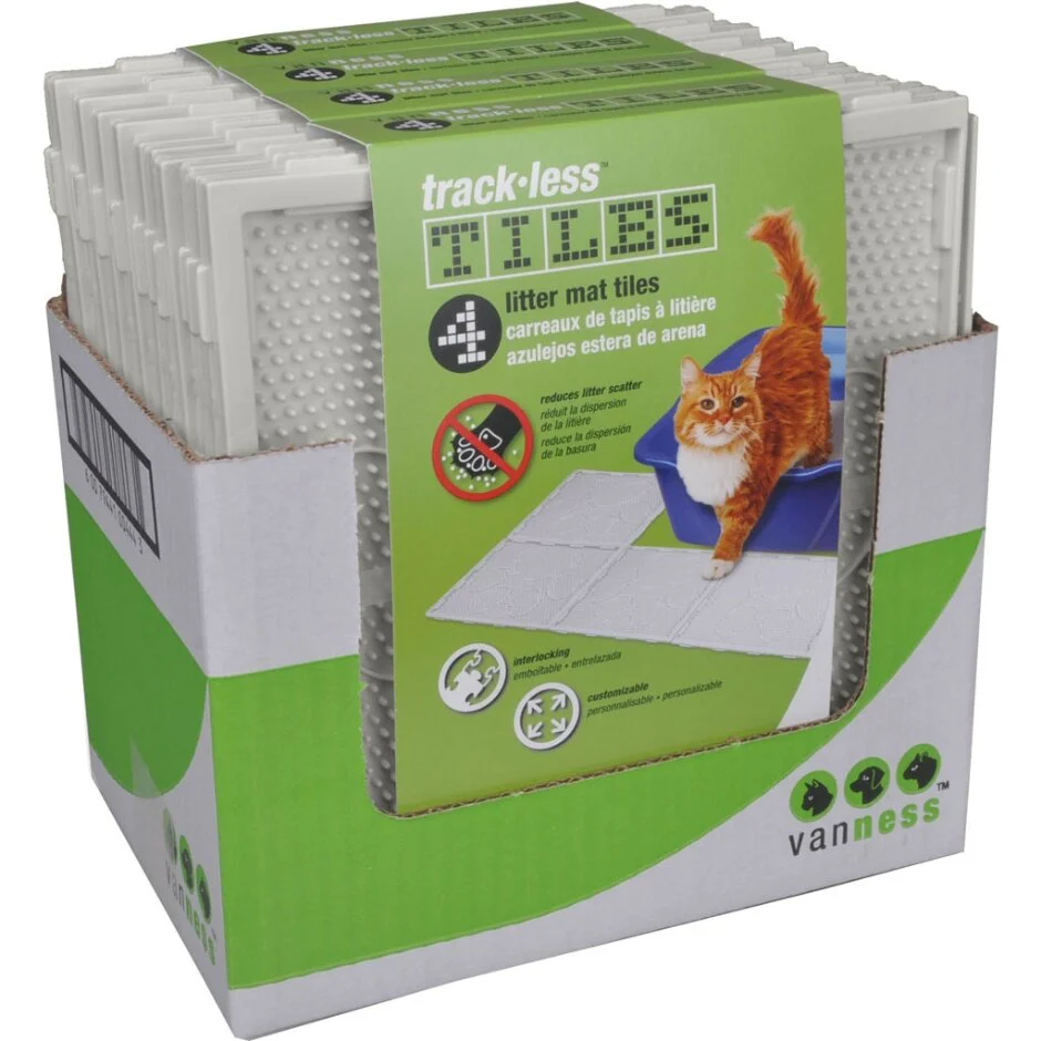 Van Ness Track-Less Litter Mat Tiles - Image 1