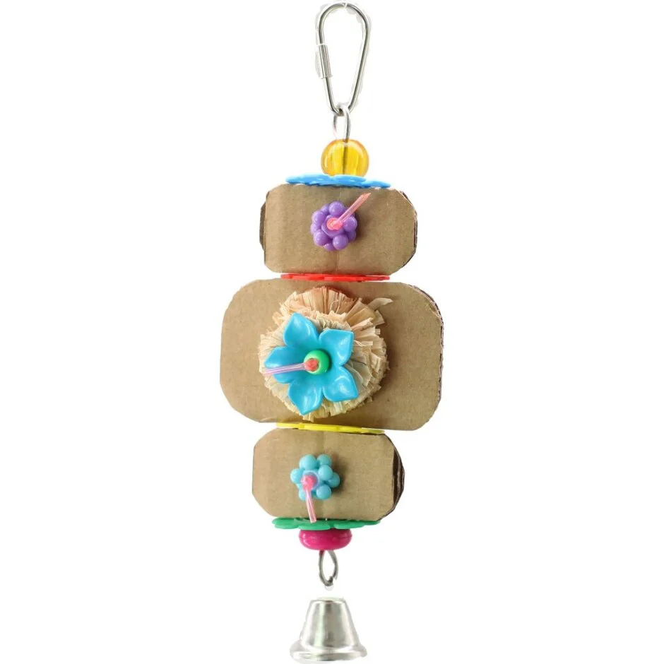 A&E Cage Happy Beaks 9x4.75x4.75in Surfs Up Bird Toy - Image 1