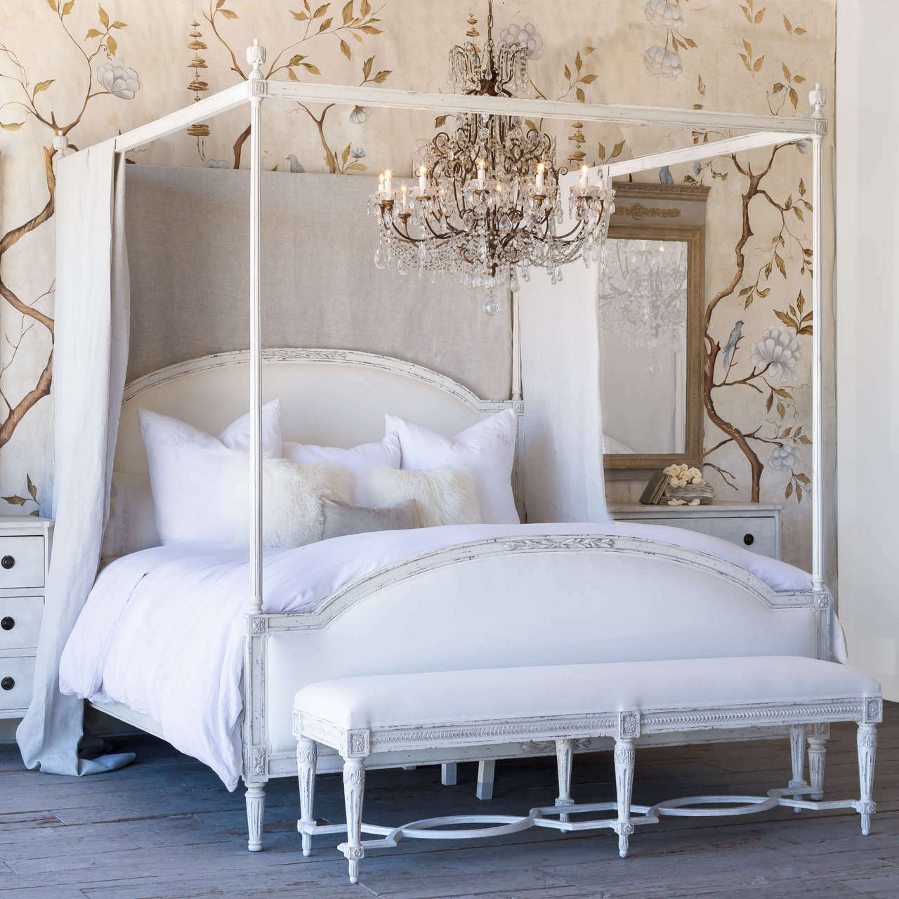 Lillian Canopy Bed - Queen - Image 2