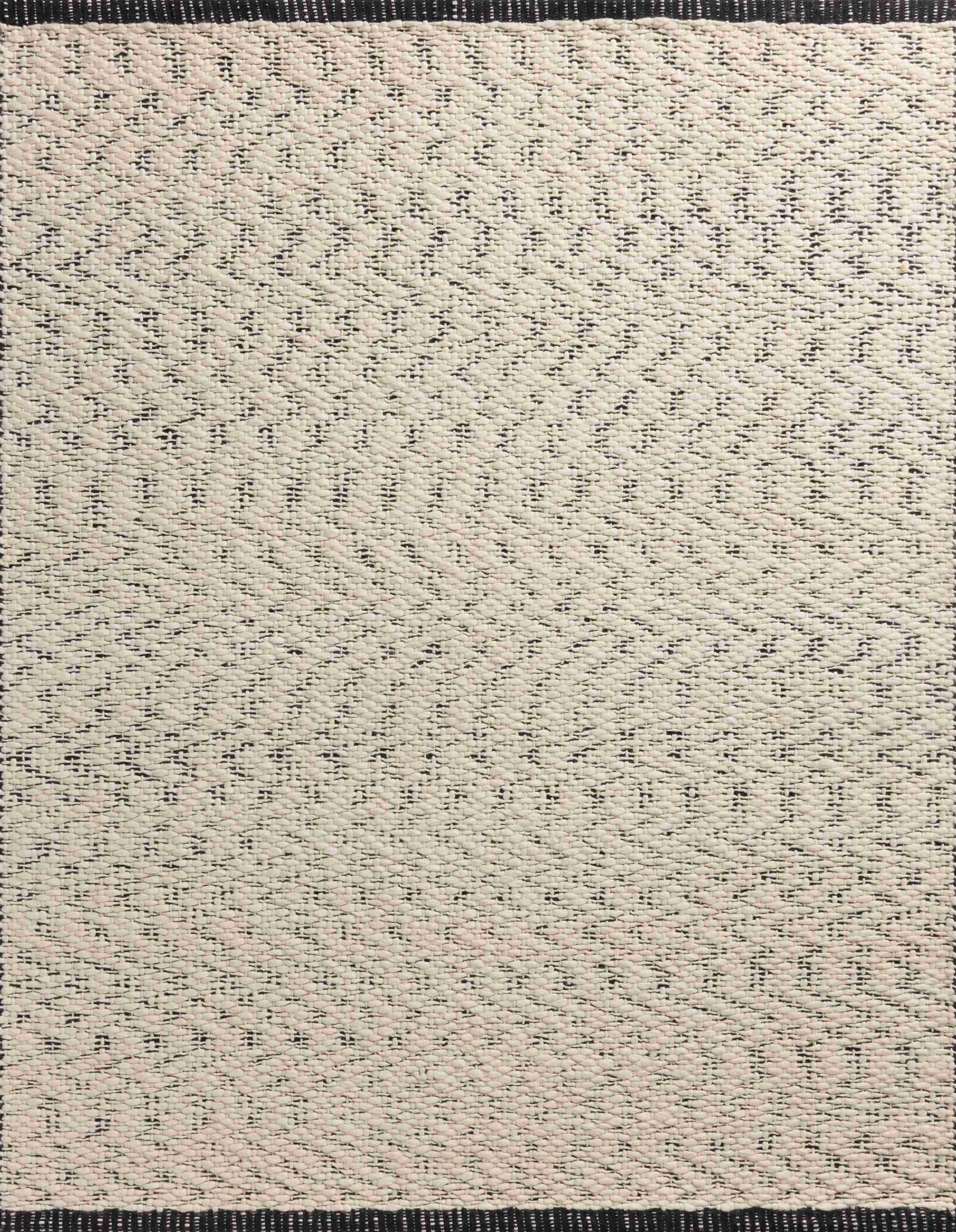 Magnolia Home by Joanna Gaines x Loloi Betty Ivory / Black Rug - Image 1