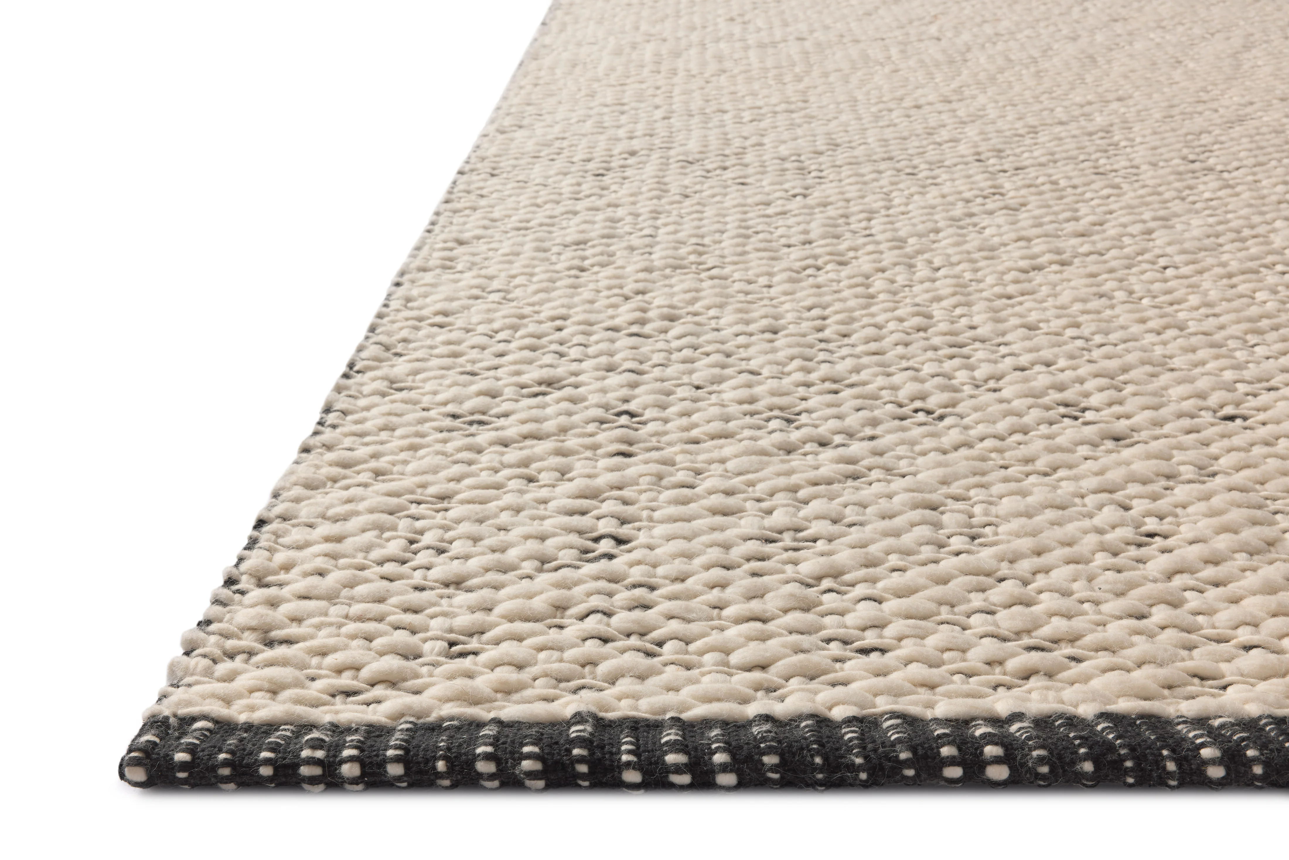 Magnolia Home by Joanna Gaines x Loloi Betty Ivory / Black Rug - Image 2