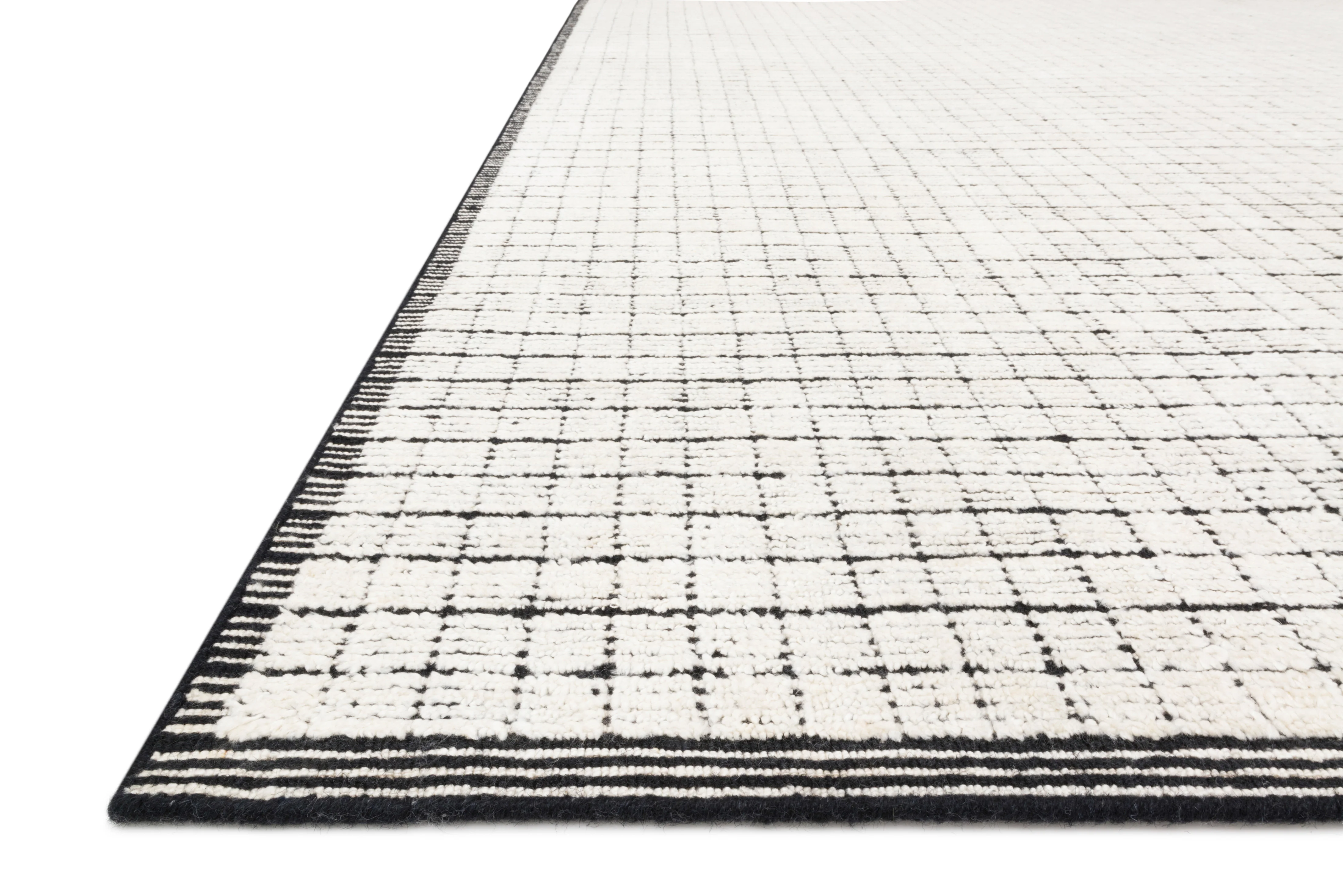 Beverly Ivory / Black Rug - Image 2