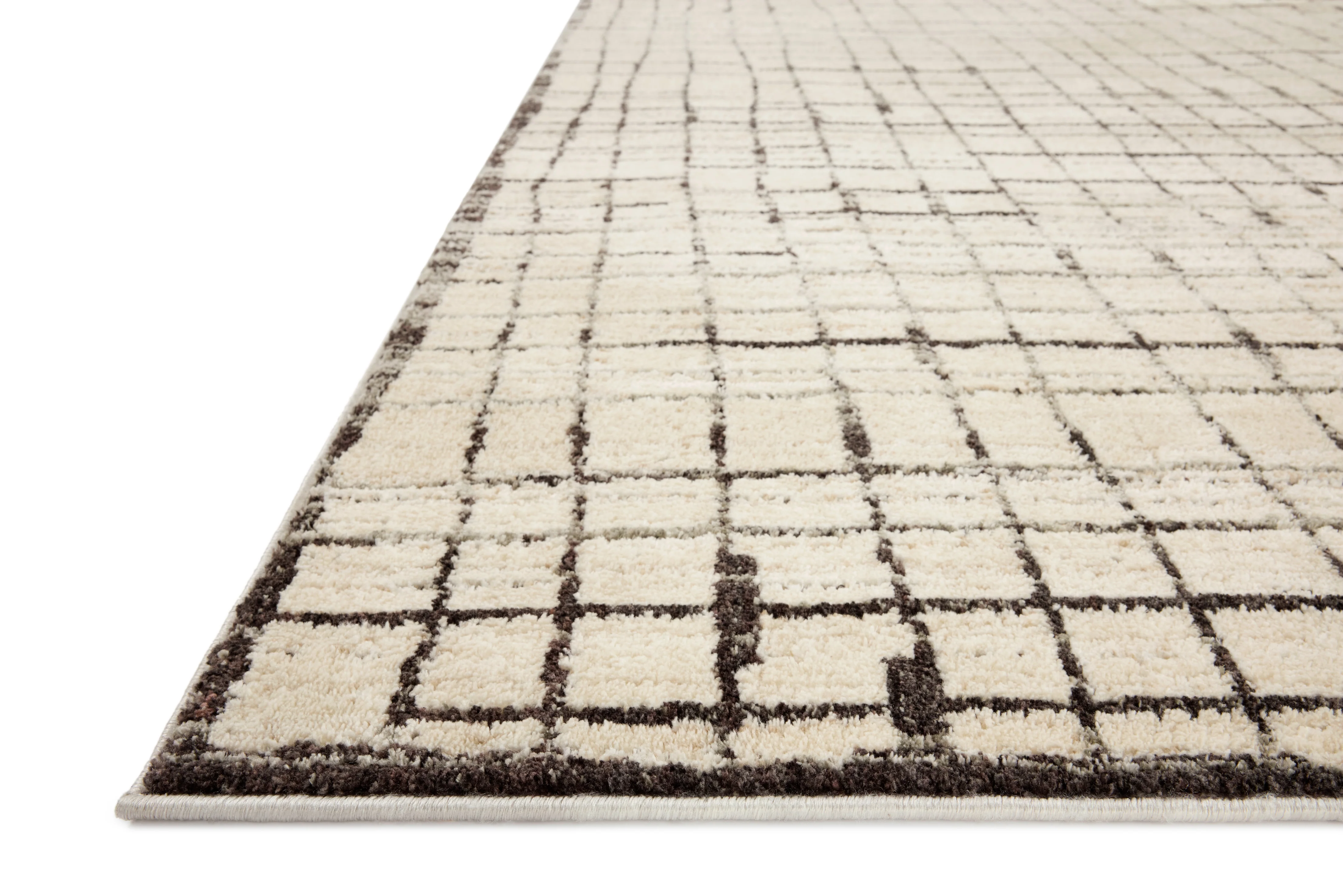 Jeremiah Brent x Loloi Bleecker Ivory / Charcoal Rug - Image 2