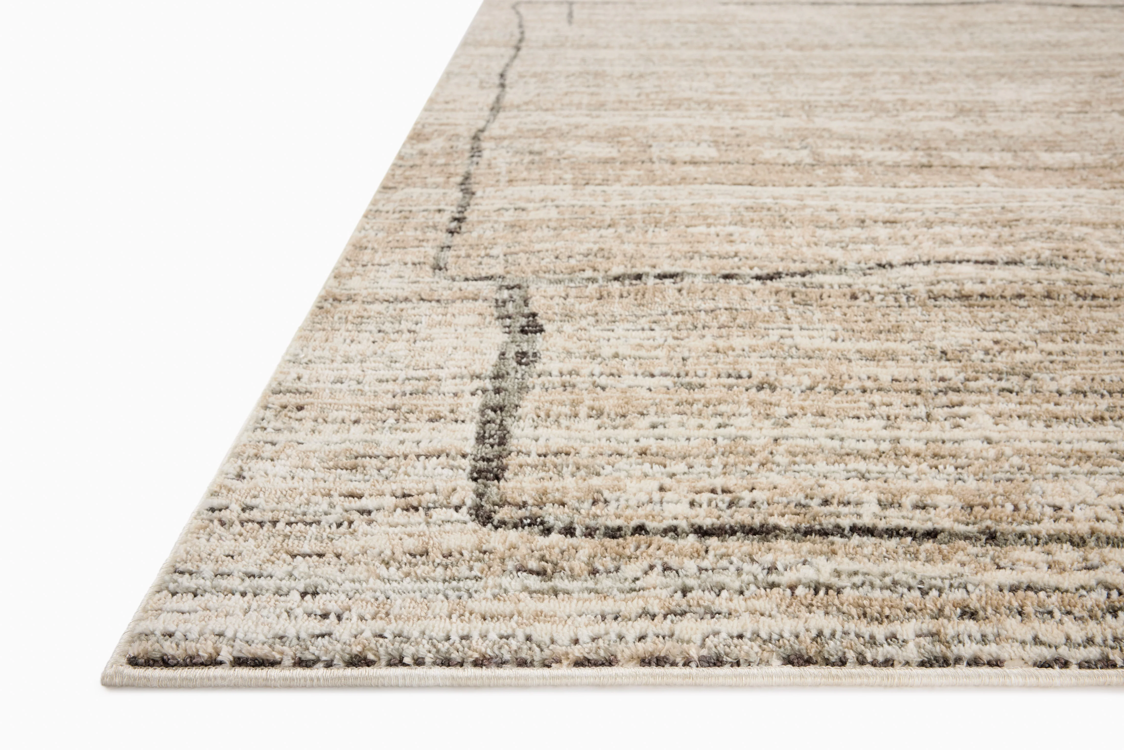 Jeremiah Brent x Loloi Bleecker Natural / Charcoal Rug - Image 2