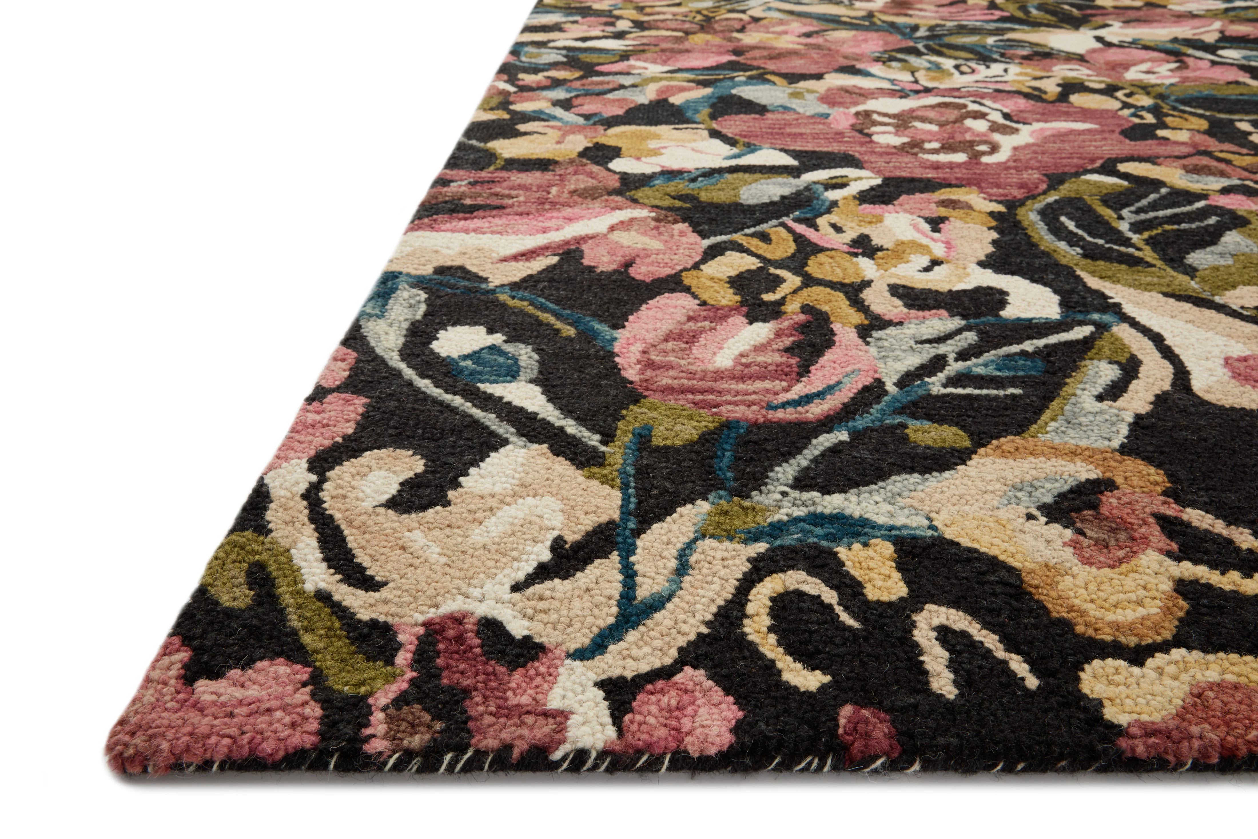 Belladonna Black / Berry Rug - Image 2