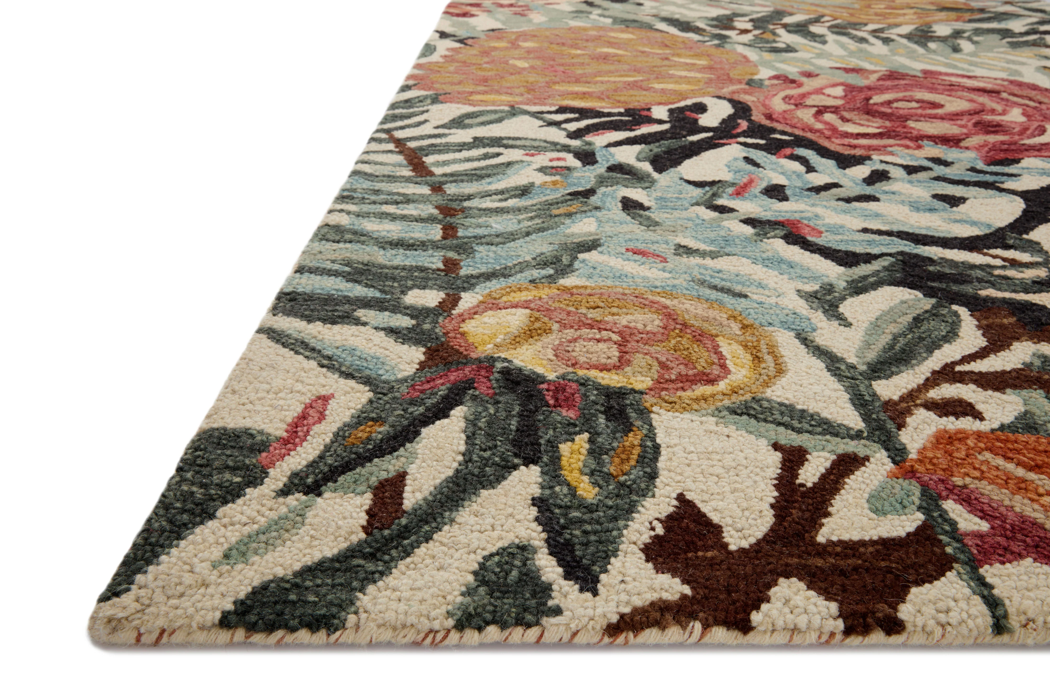 Belladonna Ivory / Lagoon Rug - Image 2