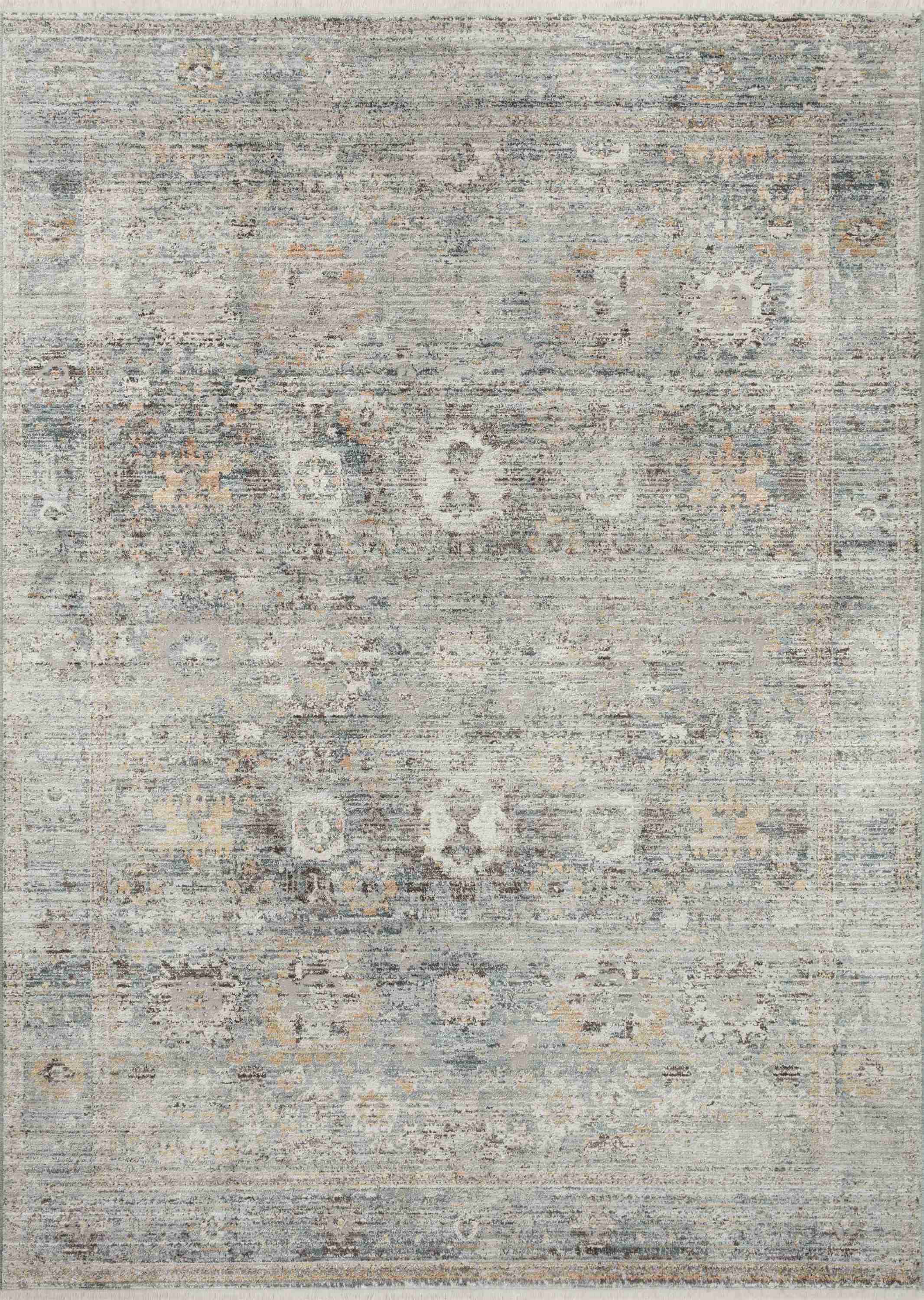 Bonney Teal / Gold Rug