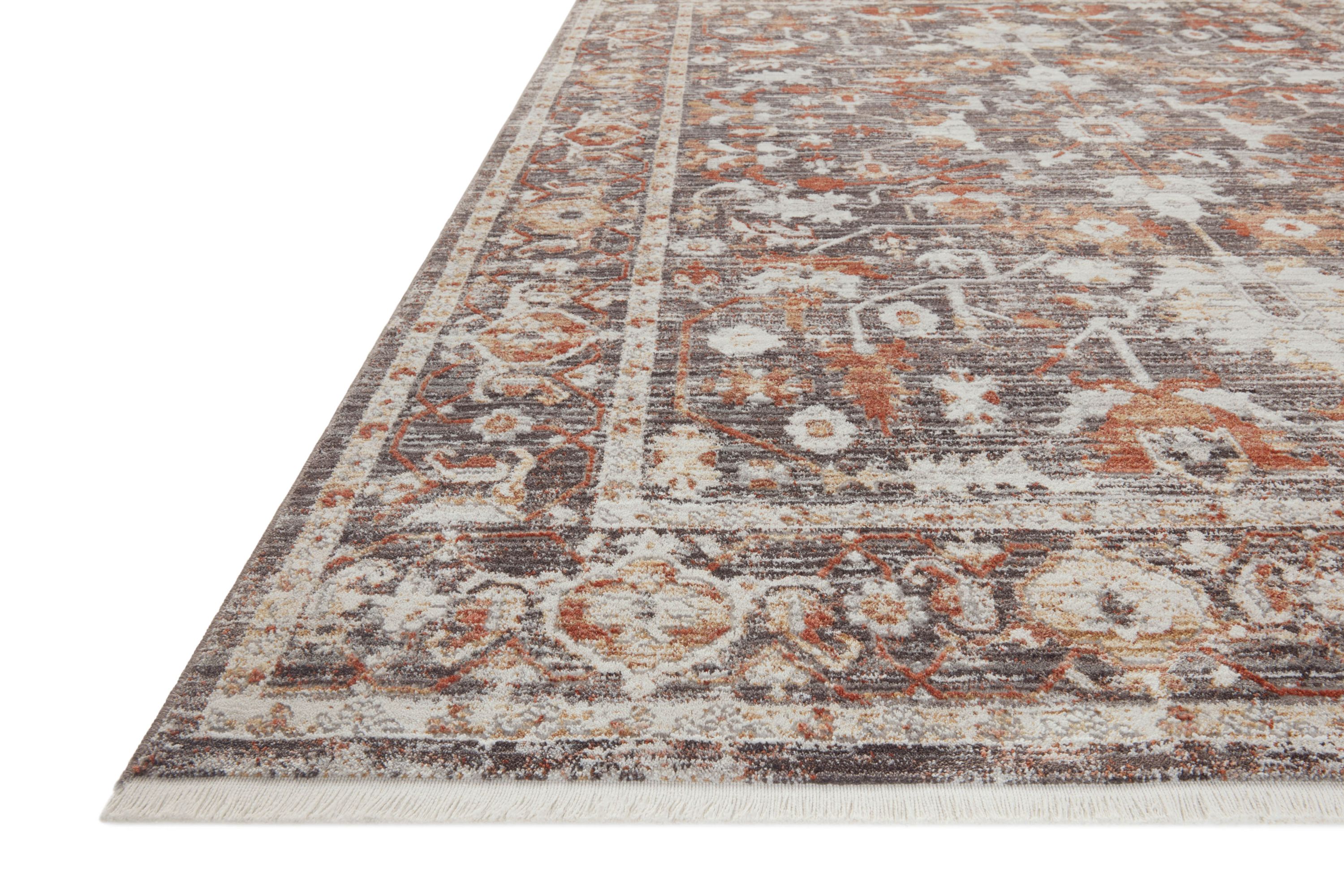 Bonney Charcoal / Spice Rug - Image 2