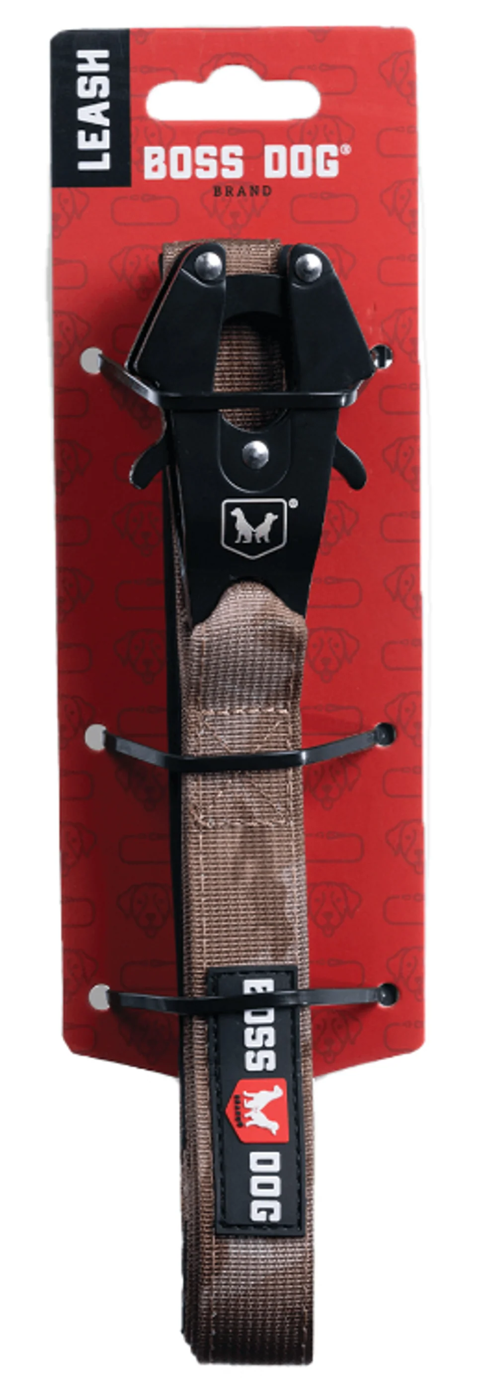 Boss Dog Tactical Dog Leash 4ft 1.25in Tan Camo - Image 1