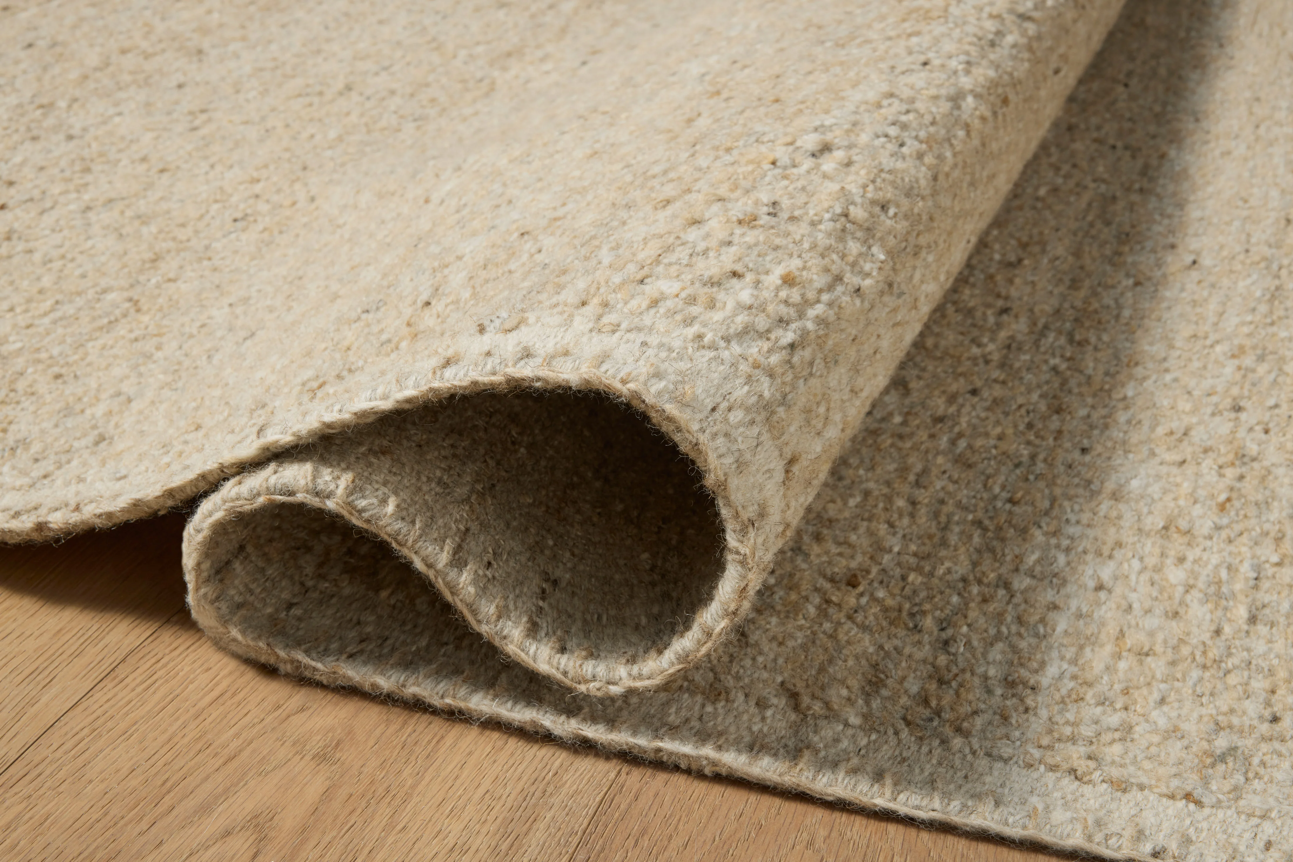Amber Lewis x Loloi Bowie Natural / Oatmeal Rug - Image 3