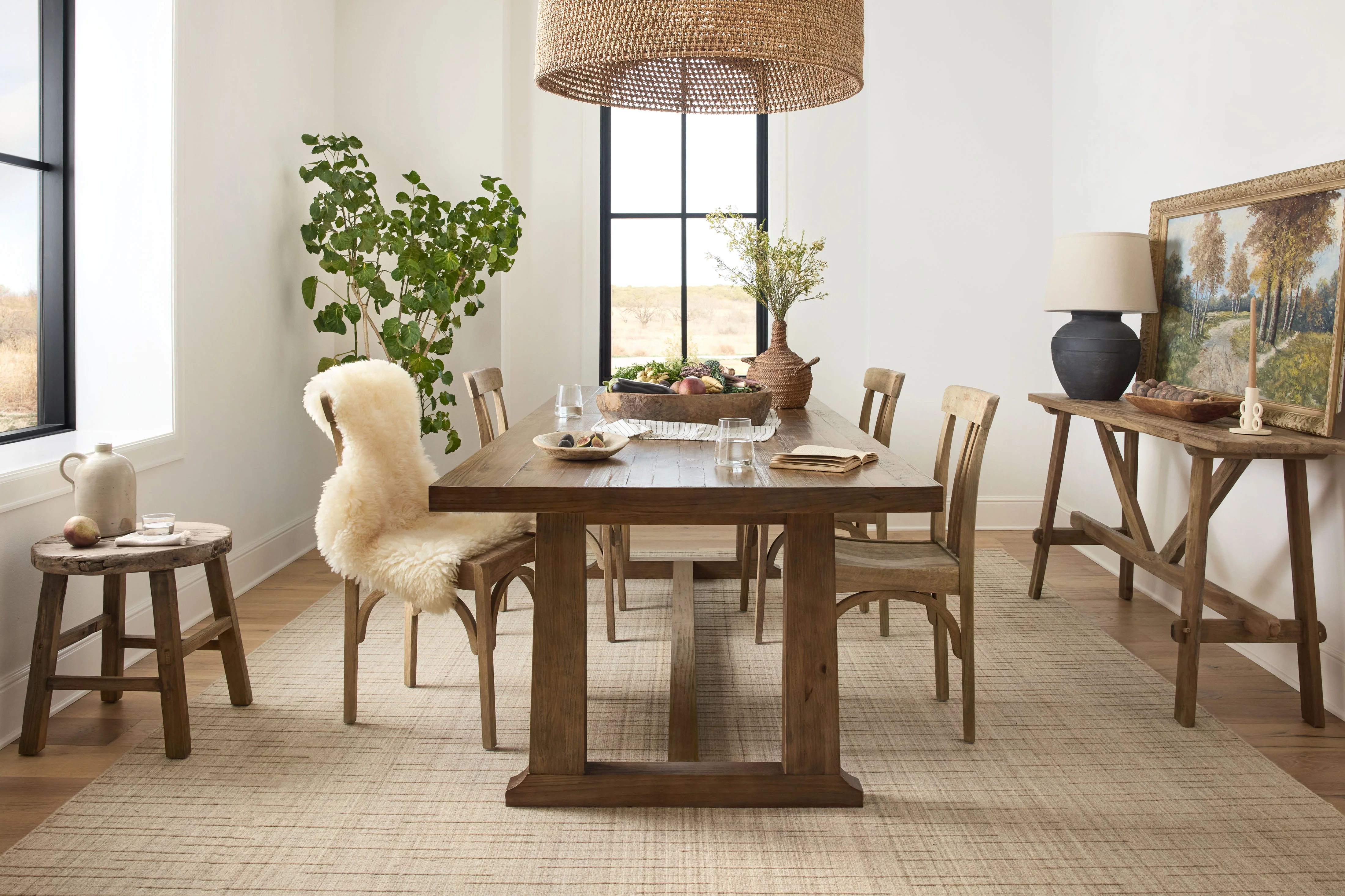 Brooks Oatmeal Rug - Image 3
