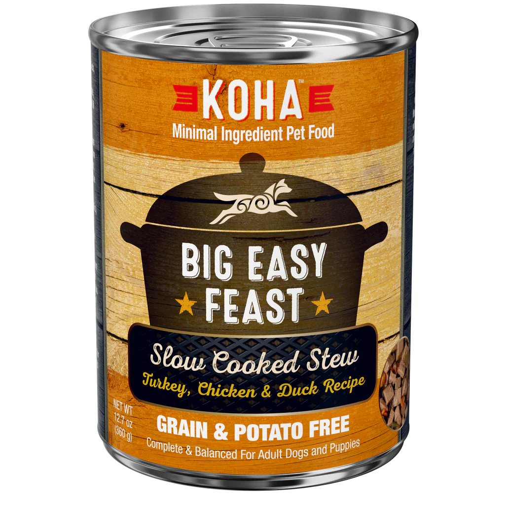 Koha Slow Cooked Stew for Dogs 12.7oz Big Easy Feast - Image 1