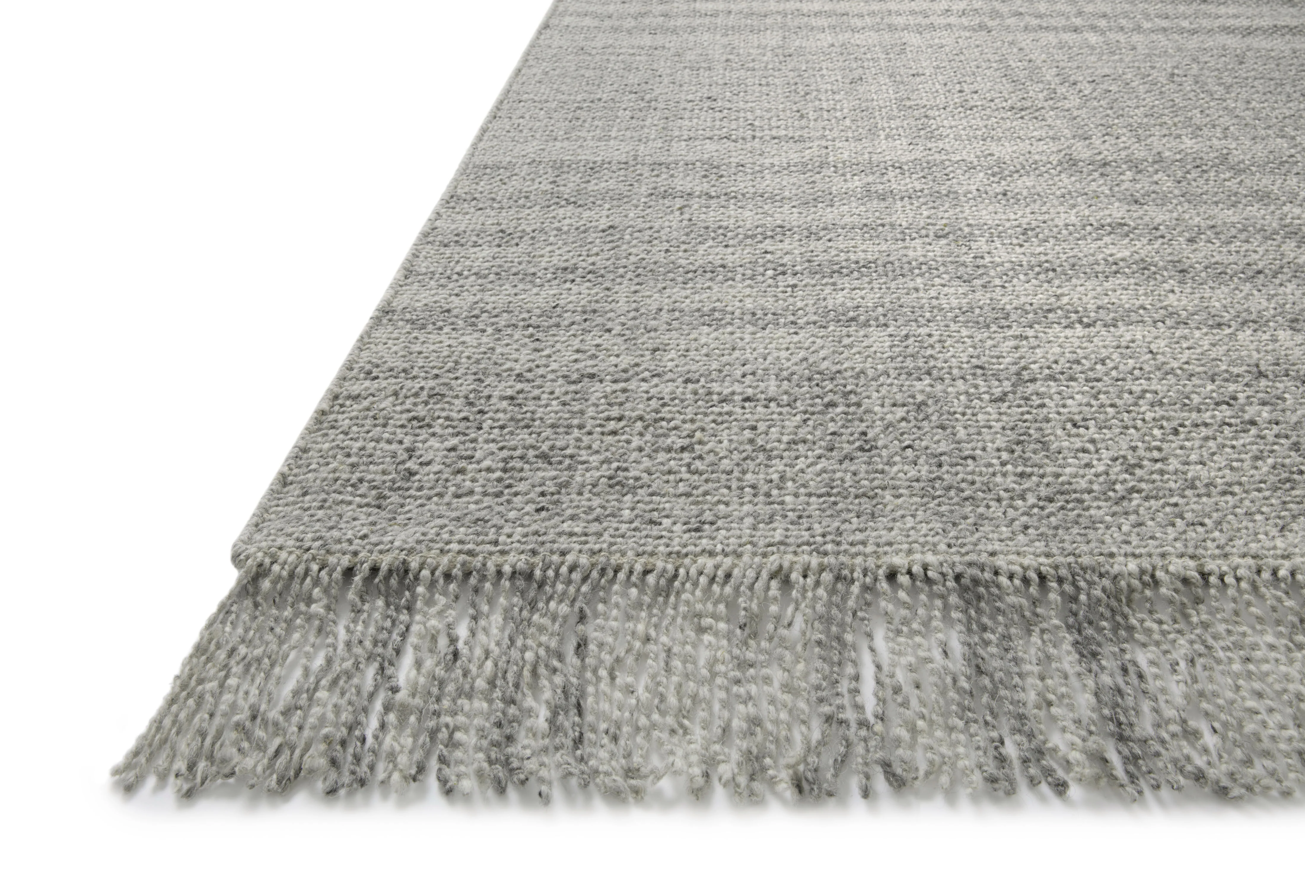 Magnolia Home by Joanna Gaines x Loloi Caleb Grey / Dk. Grey Rug - Image 2