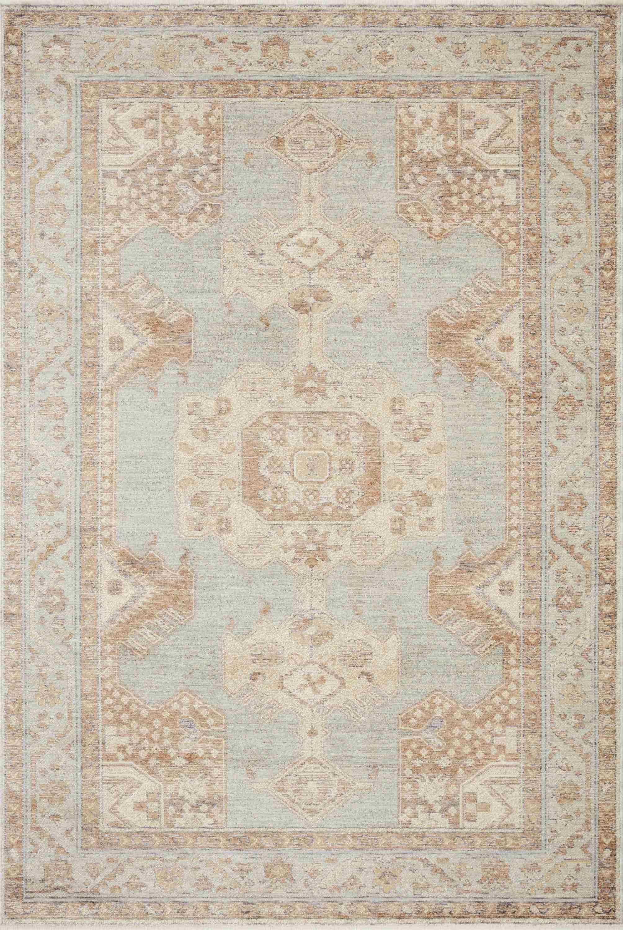 Magnolia Home by Joanna Gaines x Loloi Carlisle Seafoam / Taupe Rug - Image 1