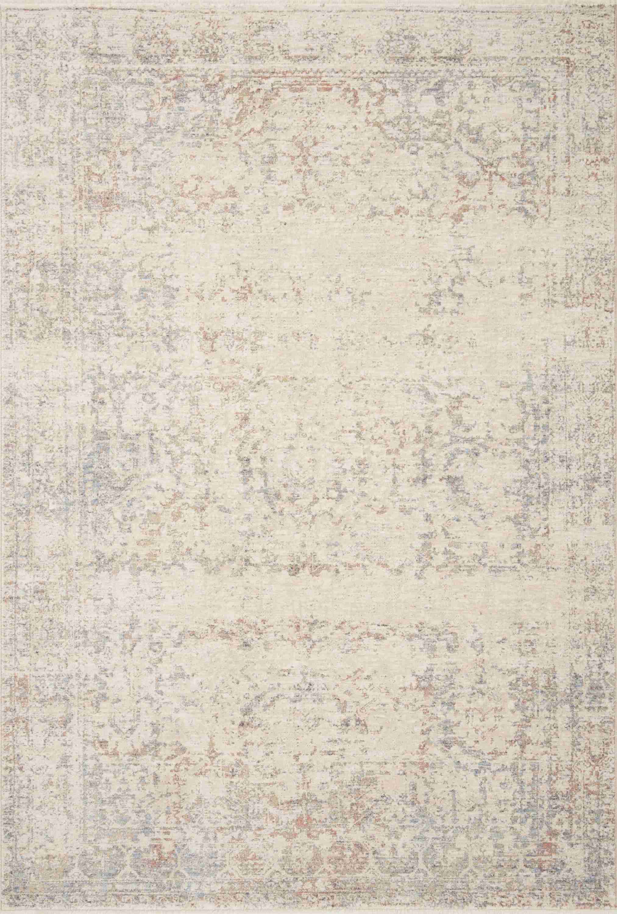 Magnolia Home by Joanna Gaines x Loloi Carlisle Ivory / Multi Rug - Image 1