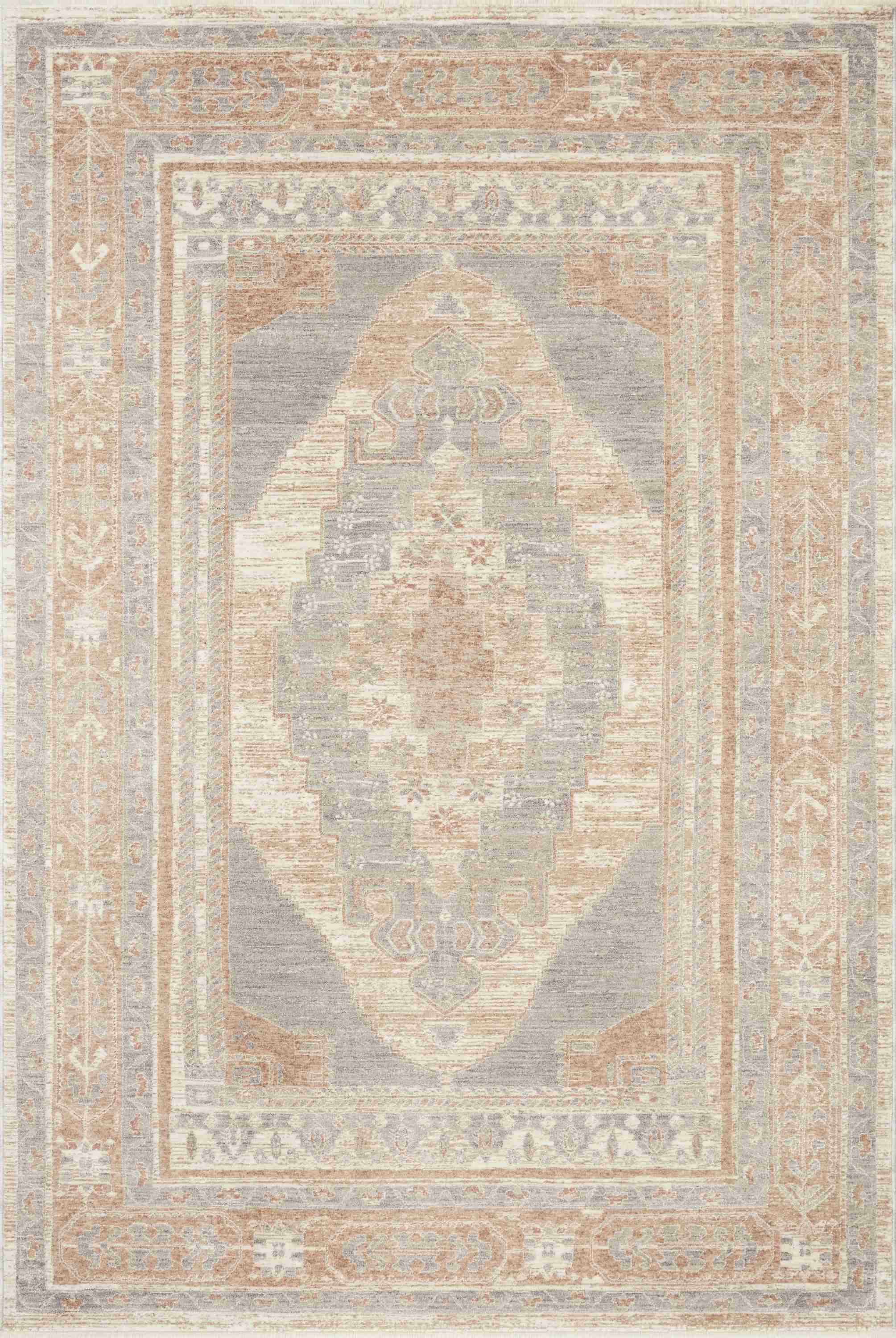Magnolia Home by Joanna Gaines x Loloi Carlisle Slate / Taupe Rug - Image 1