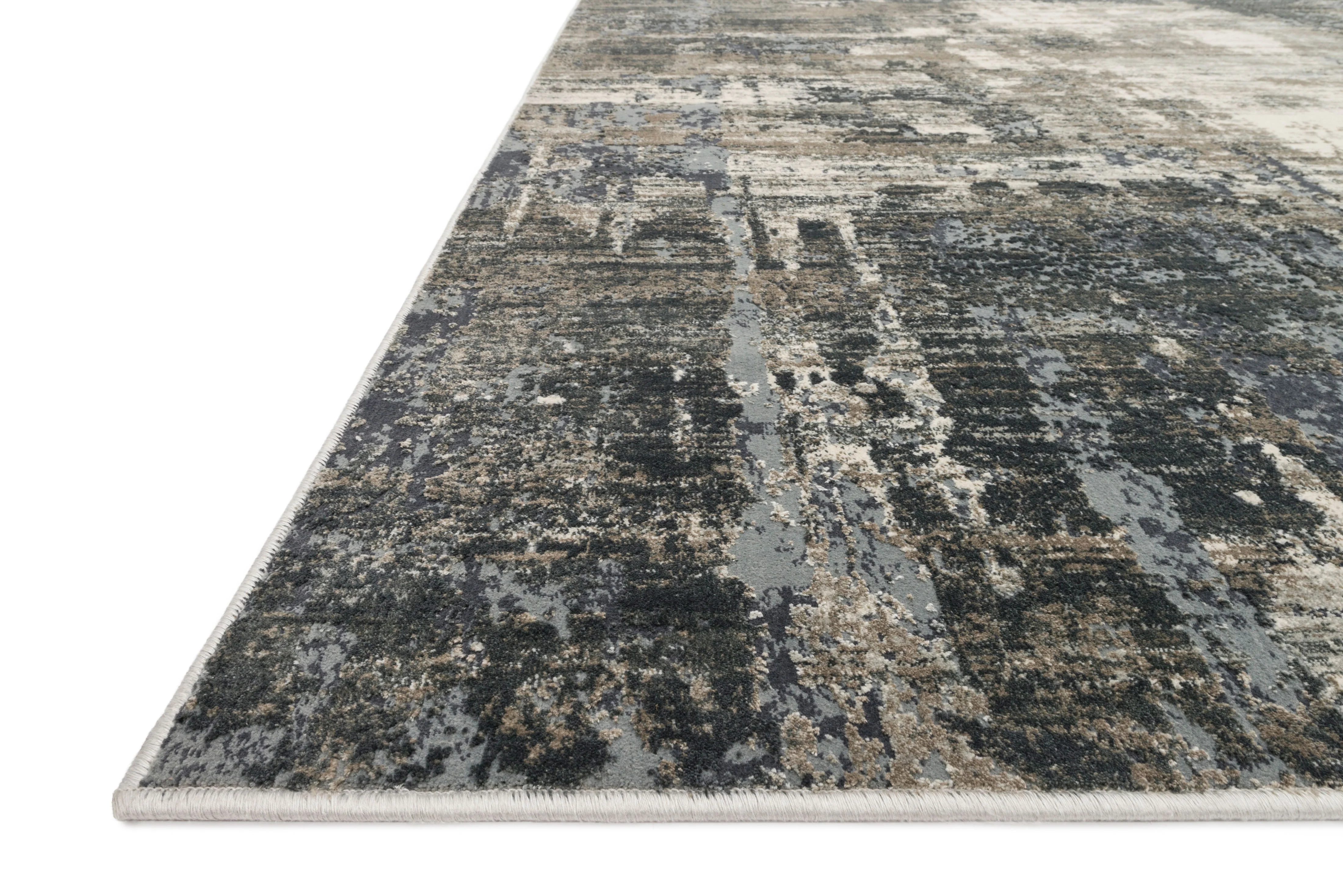 Cascade Ivory / Charcoal Rug - Image 2