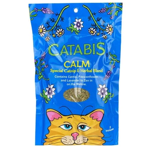 Catabis Catnip & Herb "Calm" Blend- 2 oz. Bag - Image 1