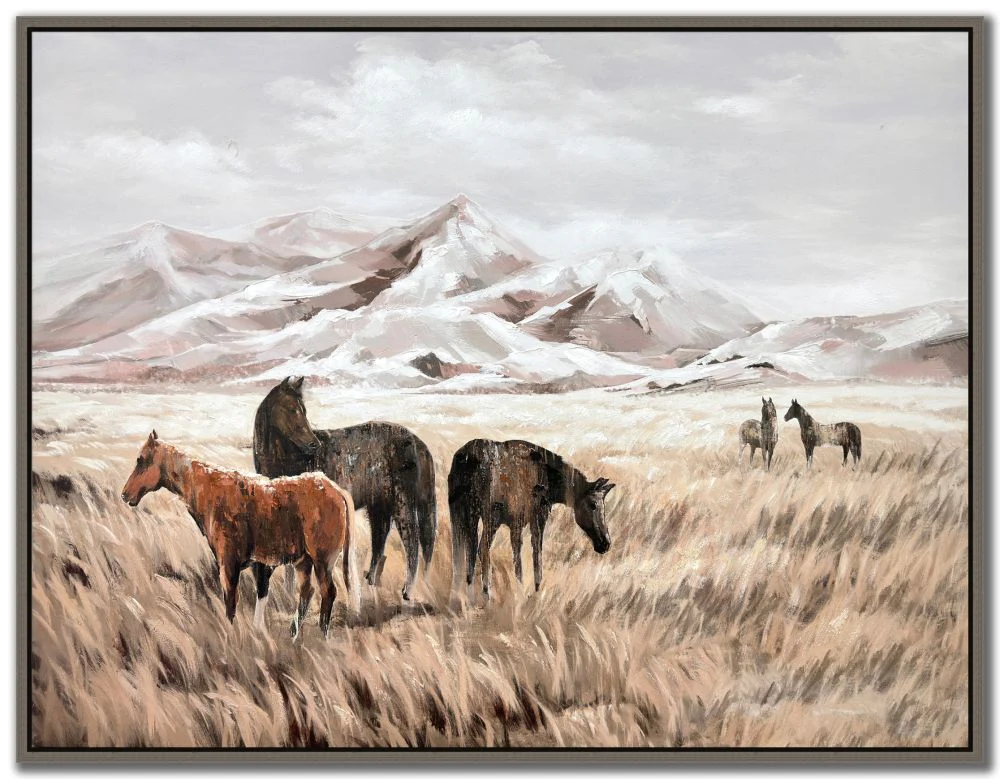 CHY24148 Streamline Art Wild Horses 36×48