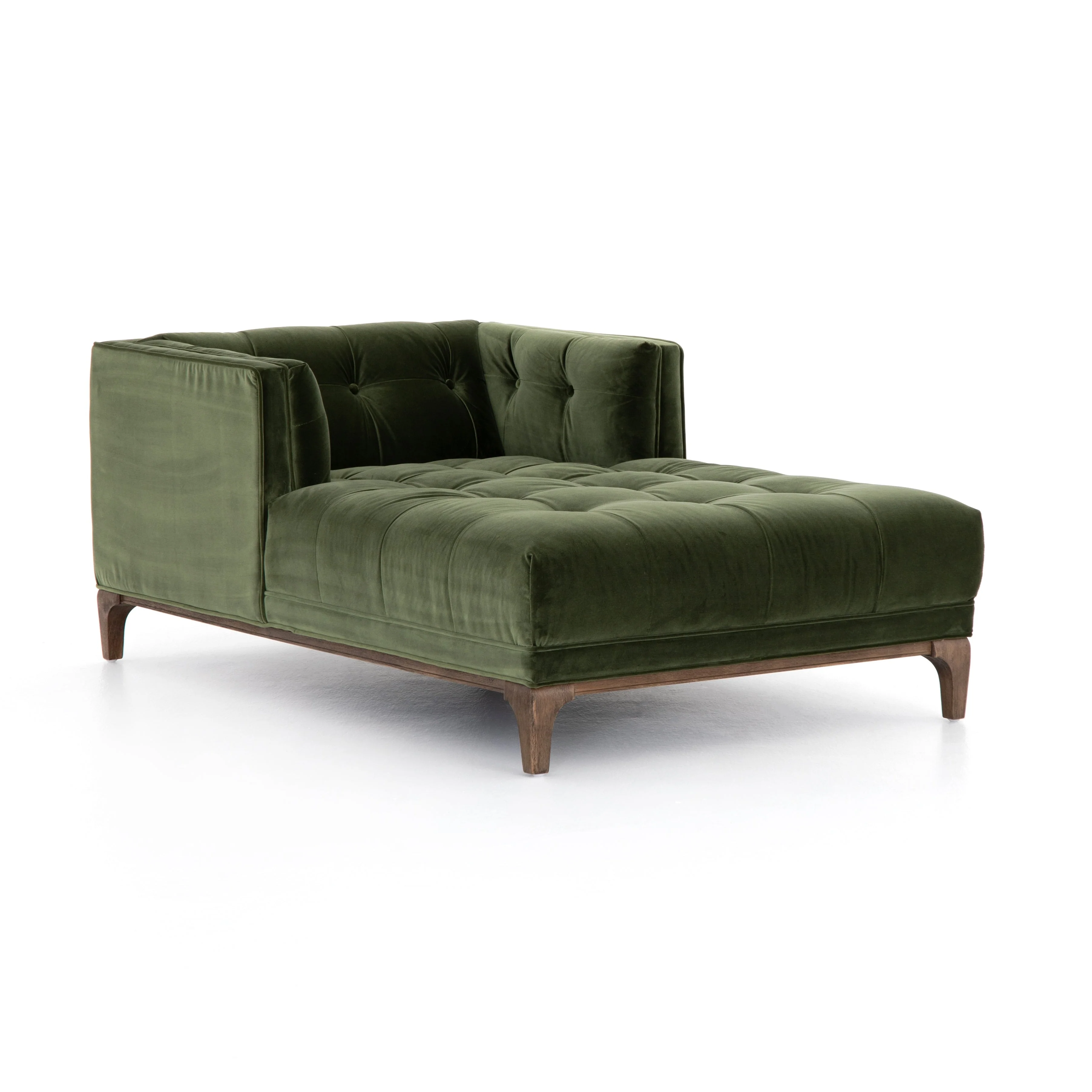 Theo Olive Chaise