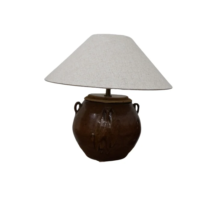 Claude Vintage Pot Lamp - Image 2