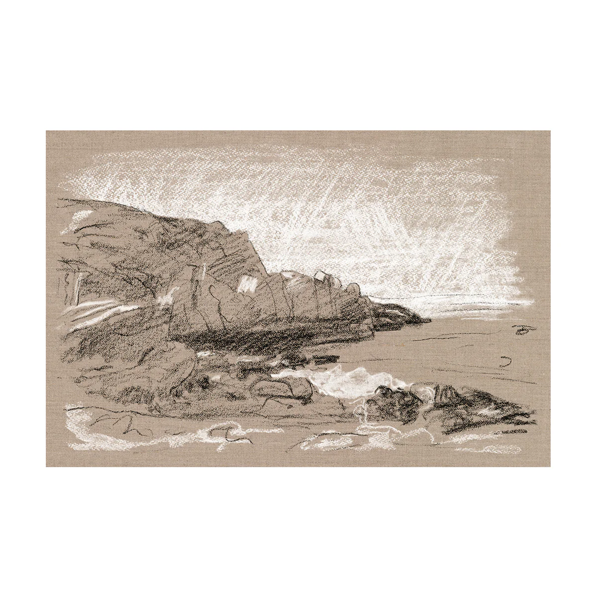 Plein Air Coastline - Image 1