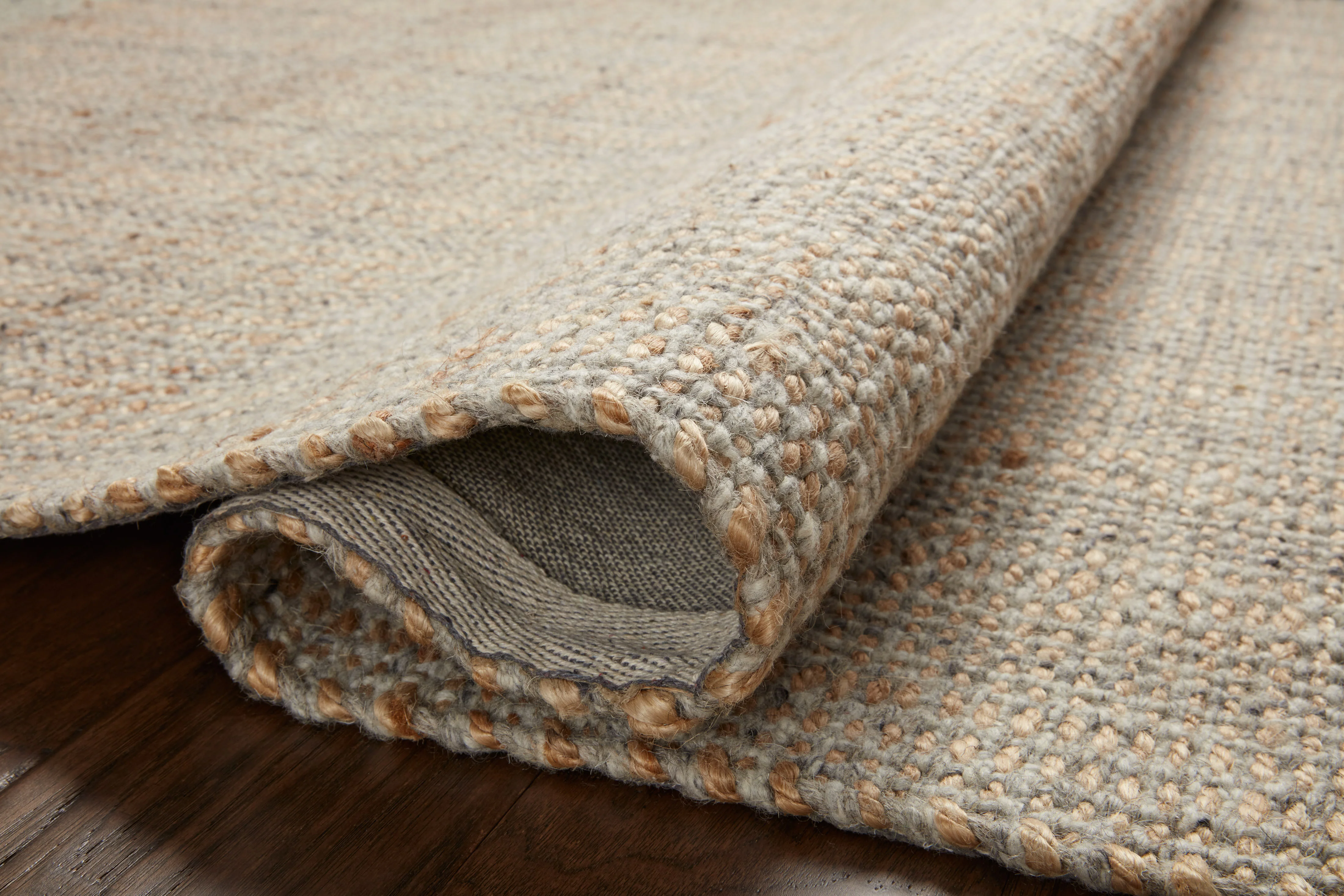 Jean Stoffer x Loloi Cornwall Lt Grey / Natural Rug - Image 3