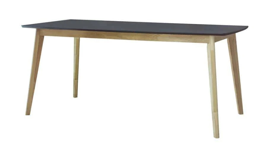 192801/102682 Coaster Matte Black Dining Table with 6 Chairs - Image 2