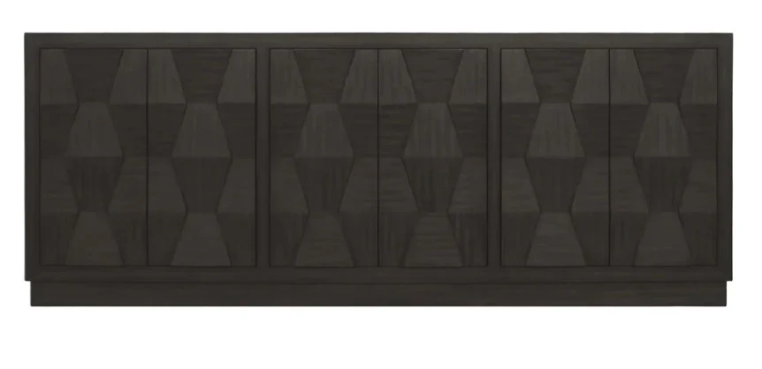 CTA#90-BTEA Parker House 90″ Console in Black Tea