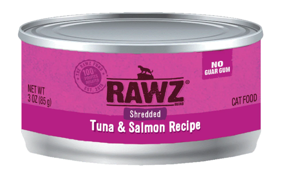 Rawz Shreds Cat Food   3oz Salmon and Tuna - Image 1