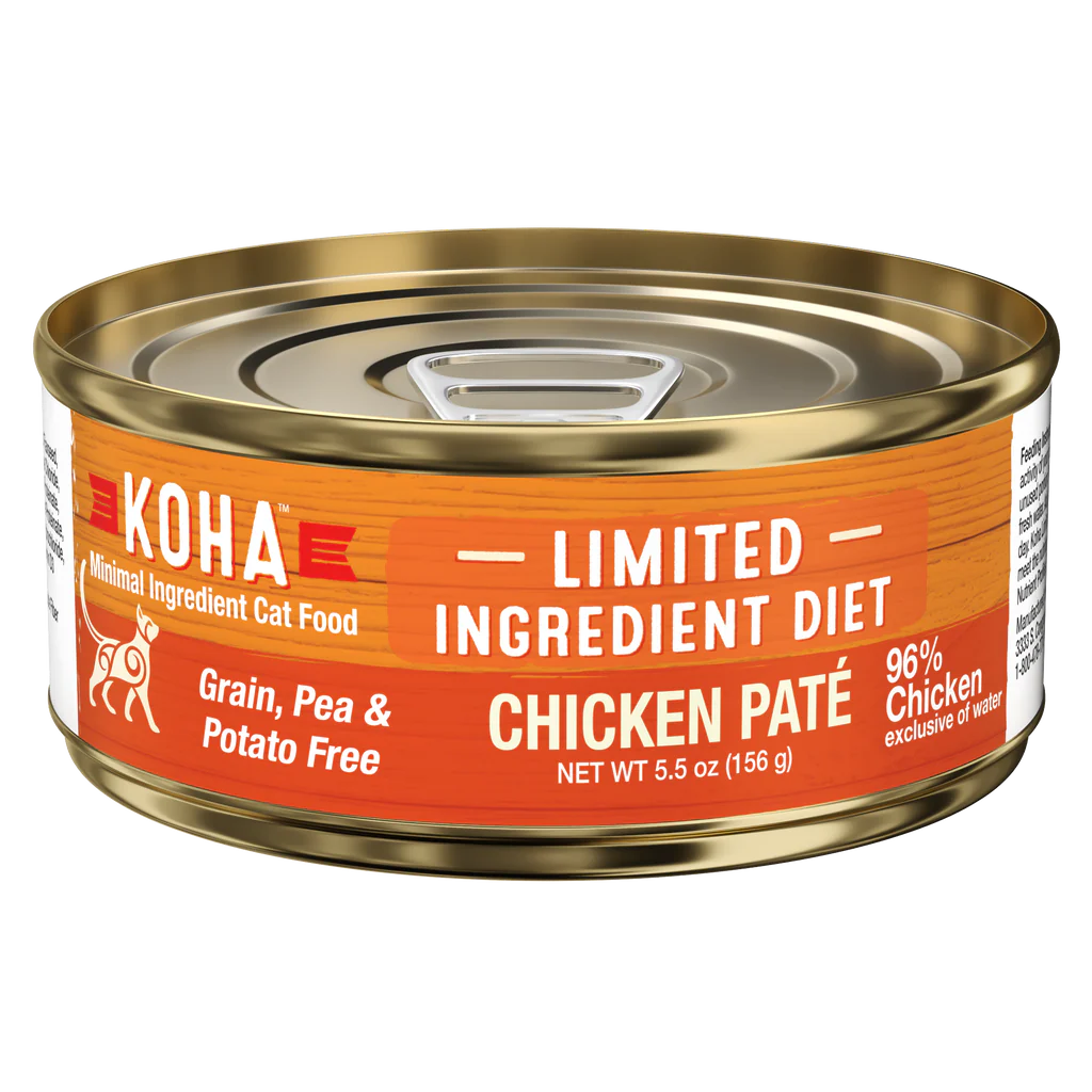 Koha Limited Ingredient Wet Cat Food 3oz Chicken Pate - Image 1