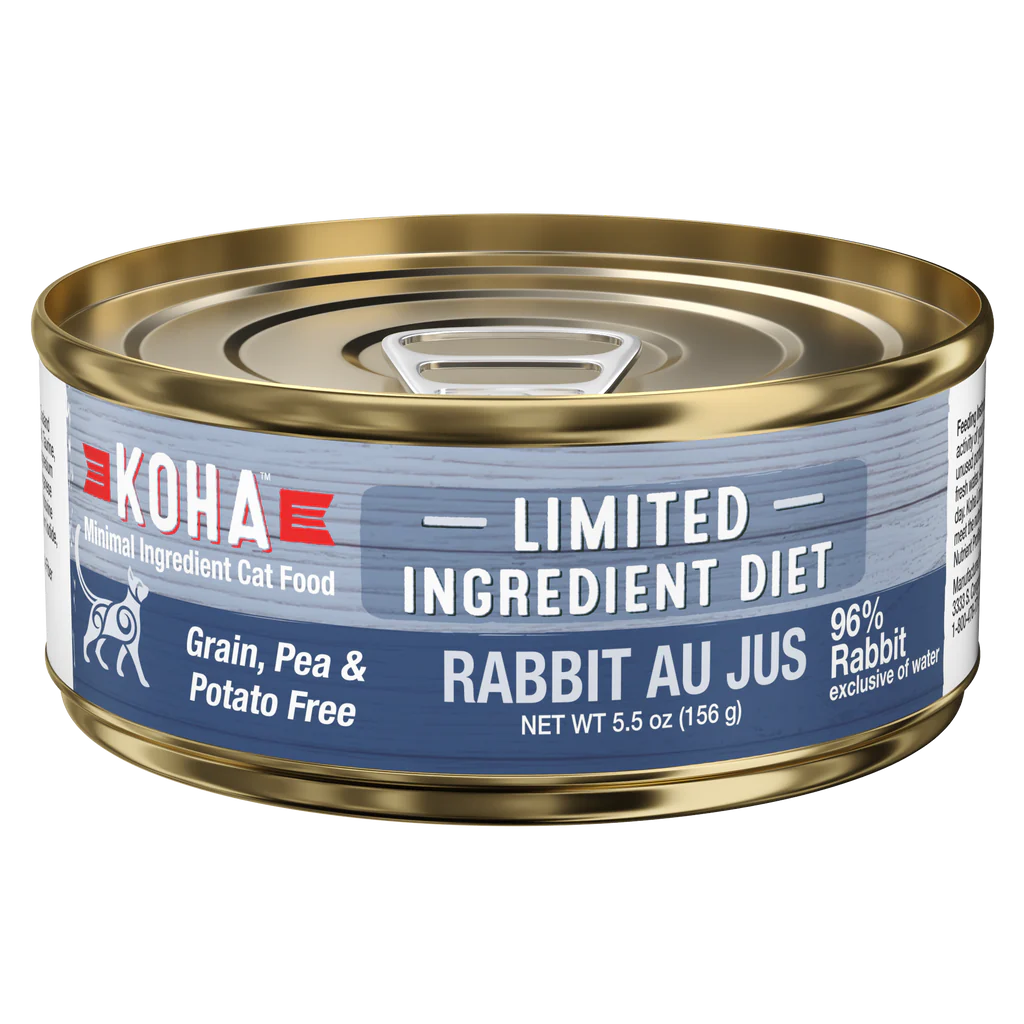 Koha Limited Ingredient Wet Cat Food 3oz Rabbit Pate - Image 1