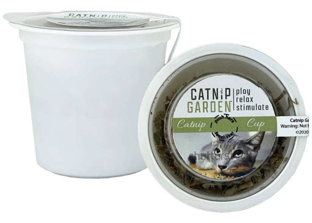 Multipet Cat Toy Catnip Garden Catnip Cup 4g Single - Image 1
