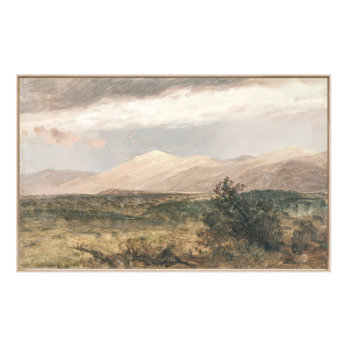 Catskills at Sunset C. 1870 - Image 1