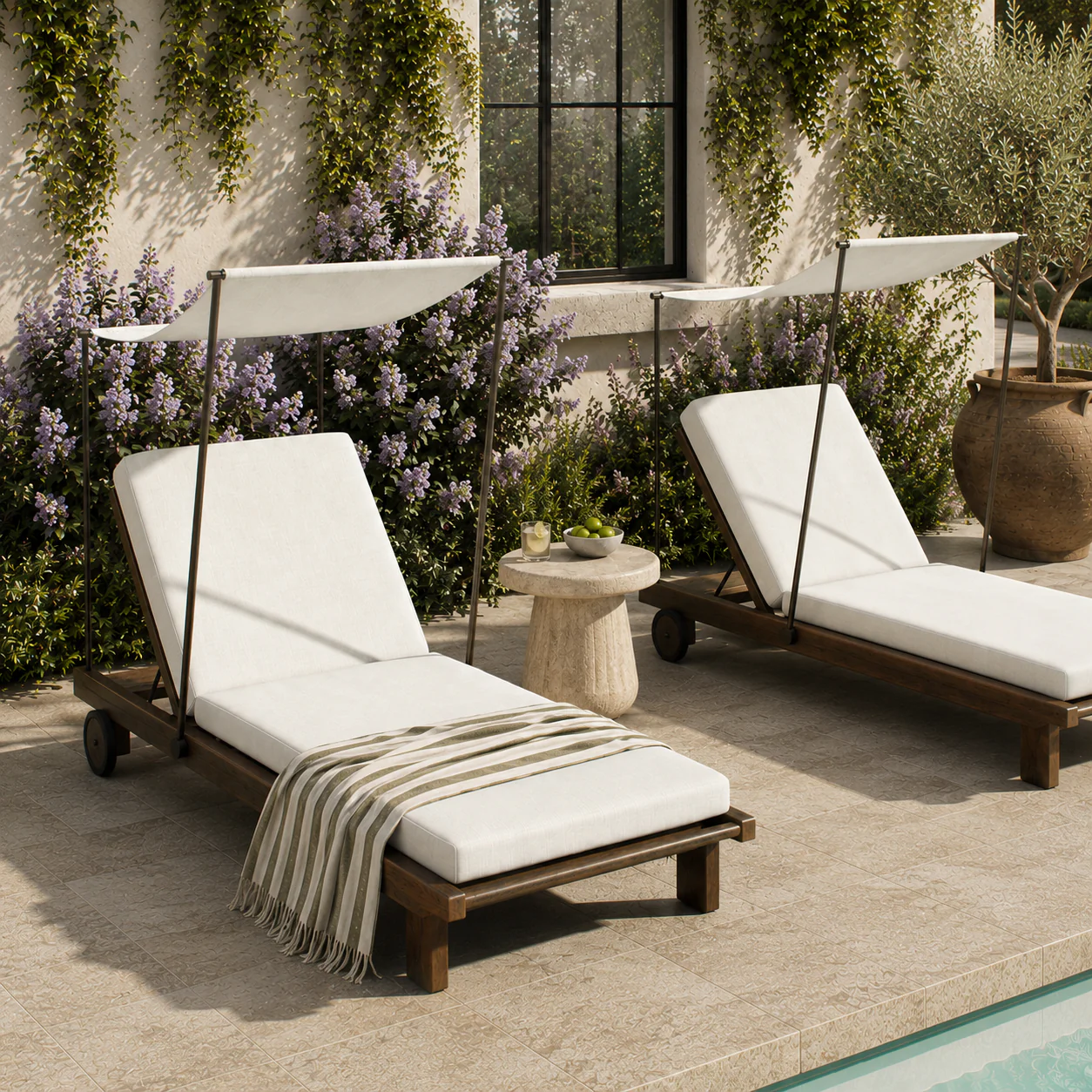 Polima Outdoor Chaise - Image 2