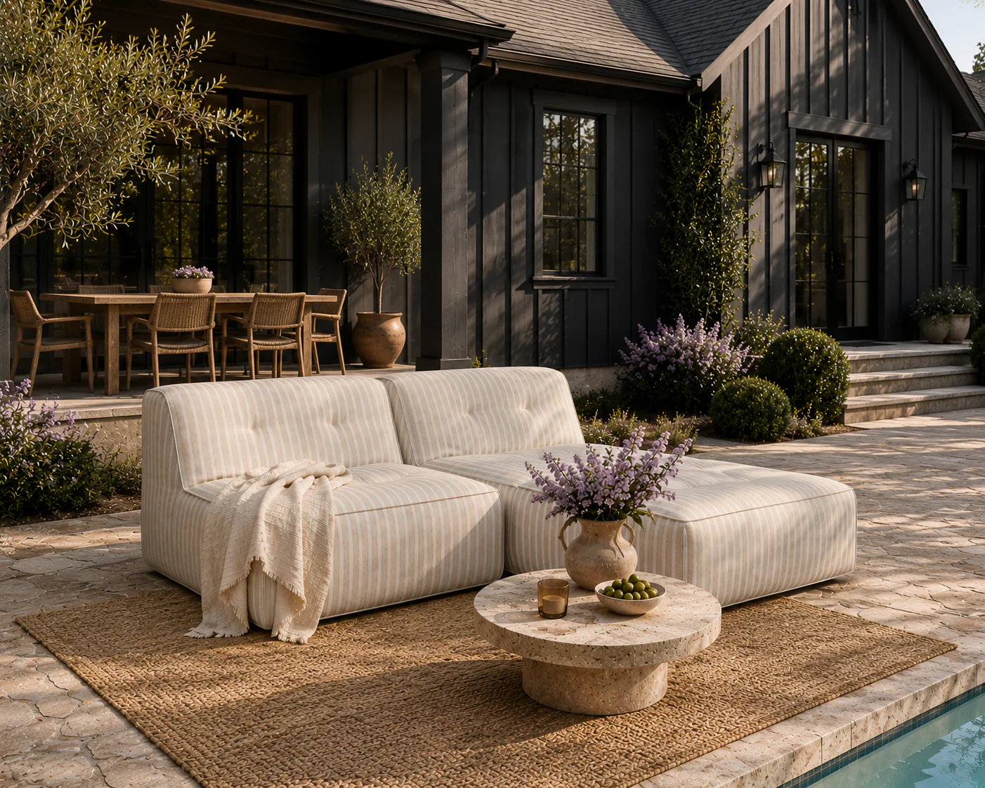 Chloe Outdoor Sofa - Image 2