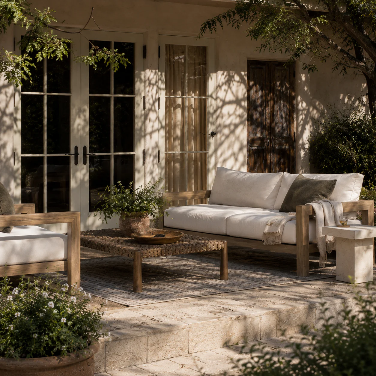 Milford Outdoor Sofa-86" - Image 2