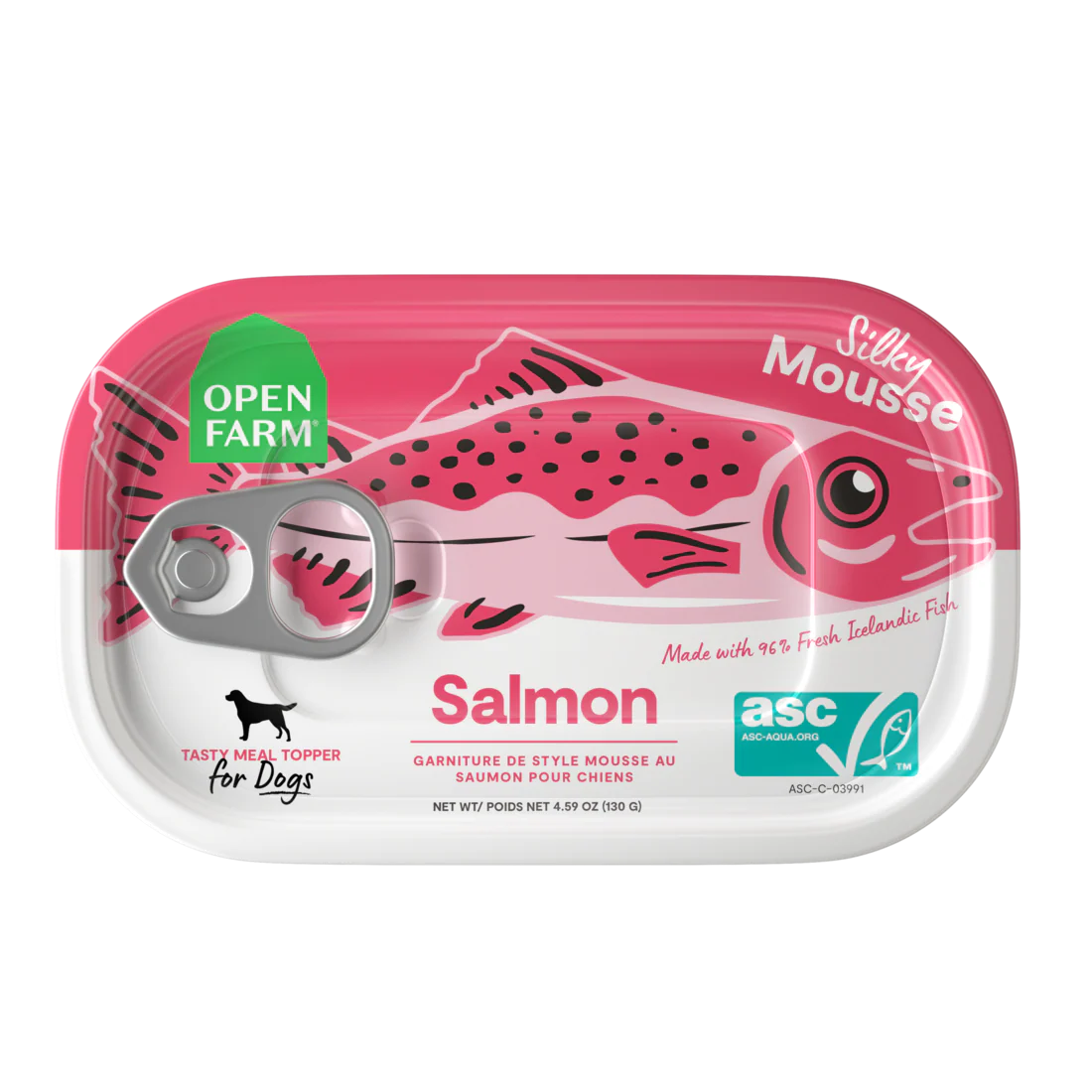Open Farm Salmon For Topper Dogs 4.59oz Can