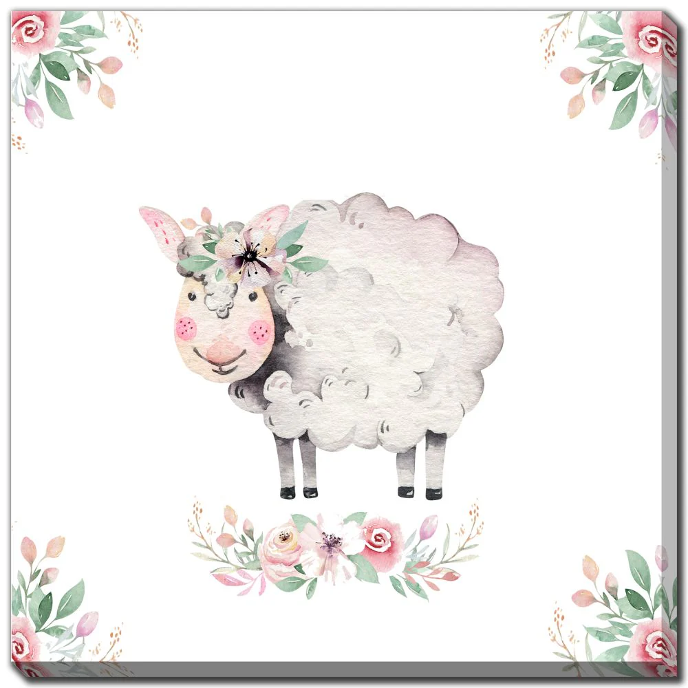 D3592/3593/3594/3595/3599/3600-1616 SET OF FARM BUDDIES WALLART - Image 3