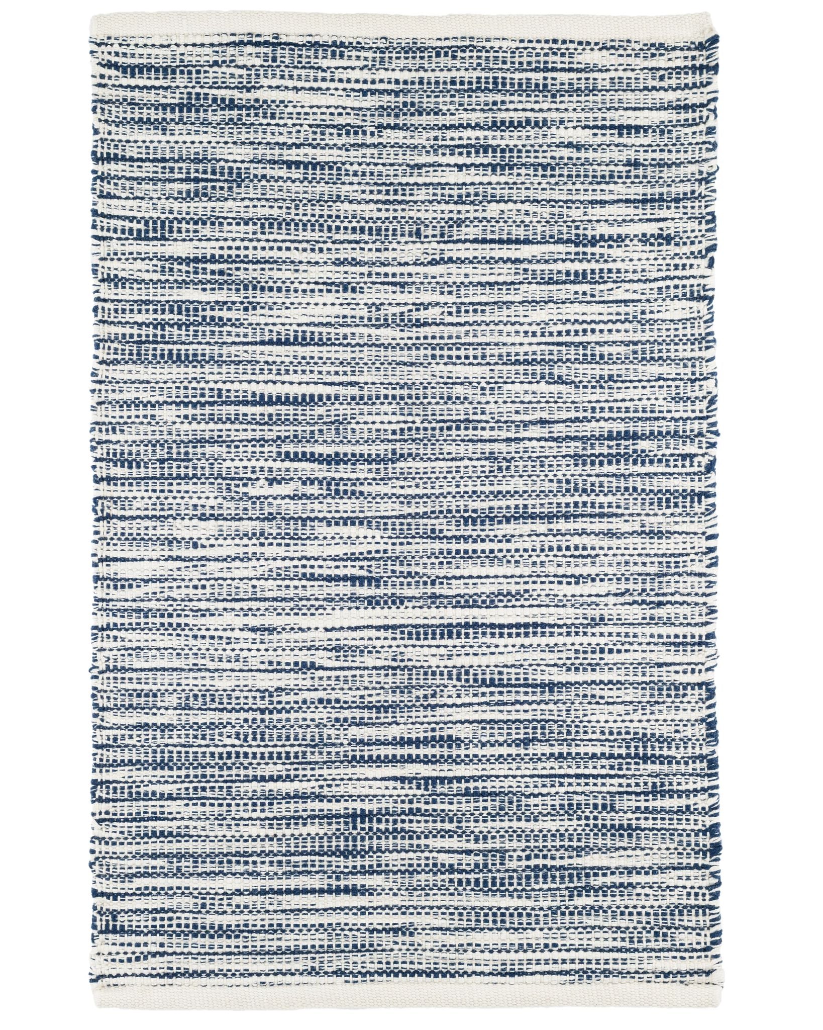 Tideline Navy Handwoven Indoor/Outdoor Rug - Image 1