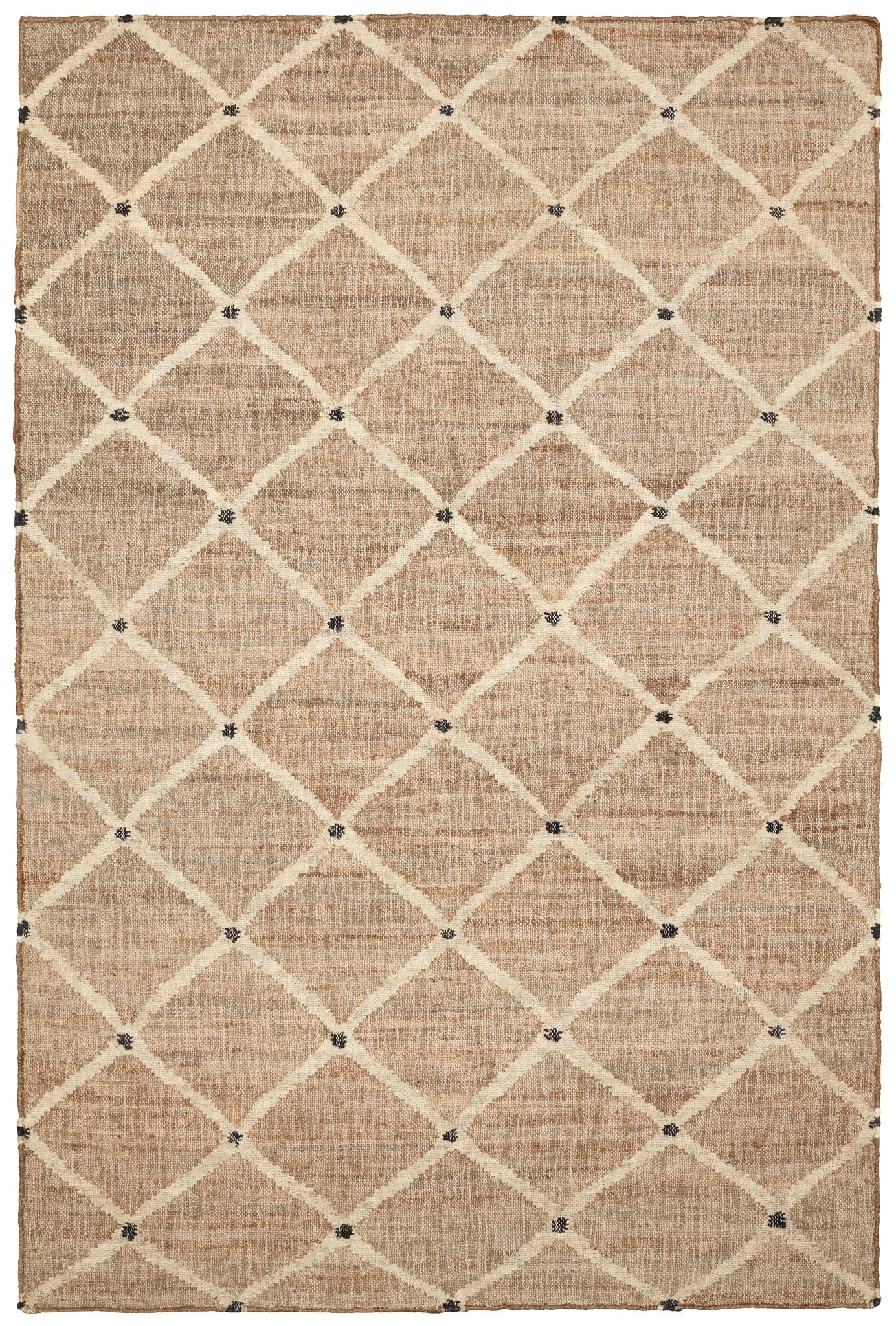 Kali Natural Handwoven Jute Rug - Image 1