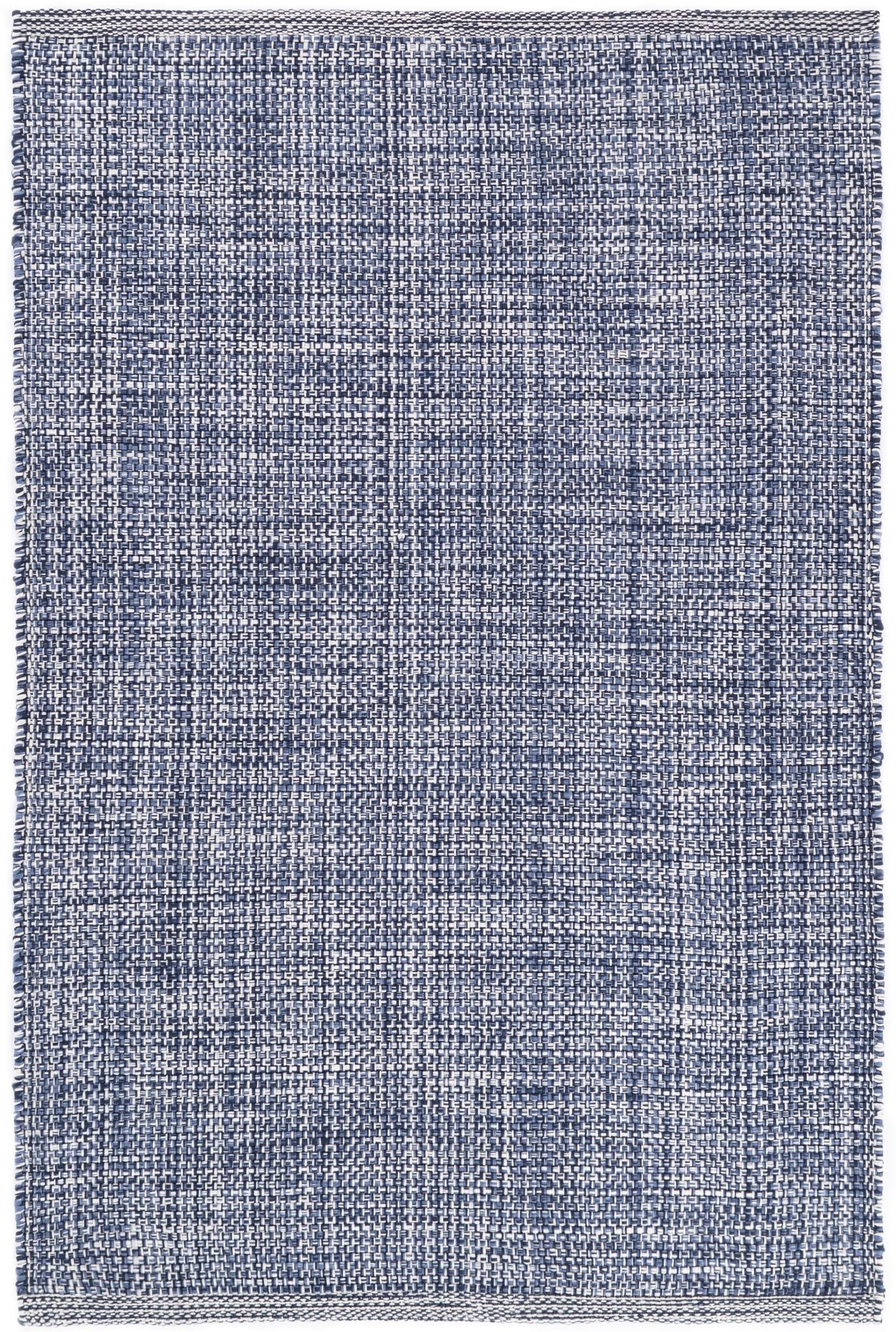 Fusion Blue Handwoven Indoor/Outdoor Rug - Image 1