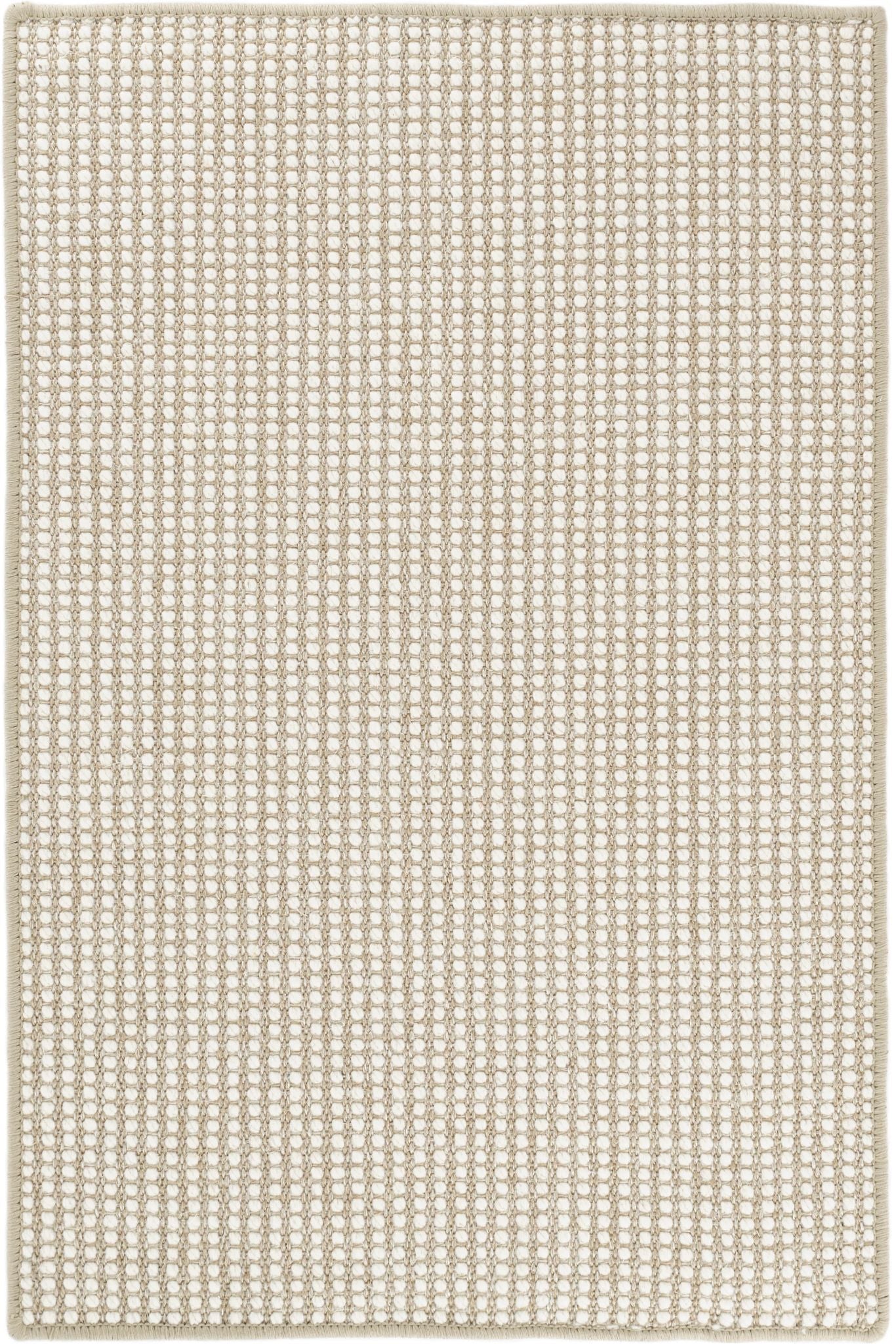 Pixel Wheat Woven Sisal/Wool Rug - Image 1