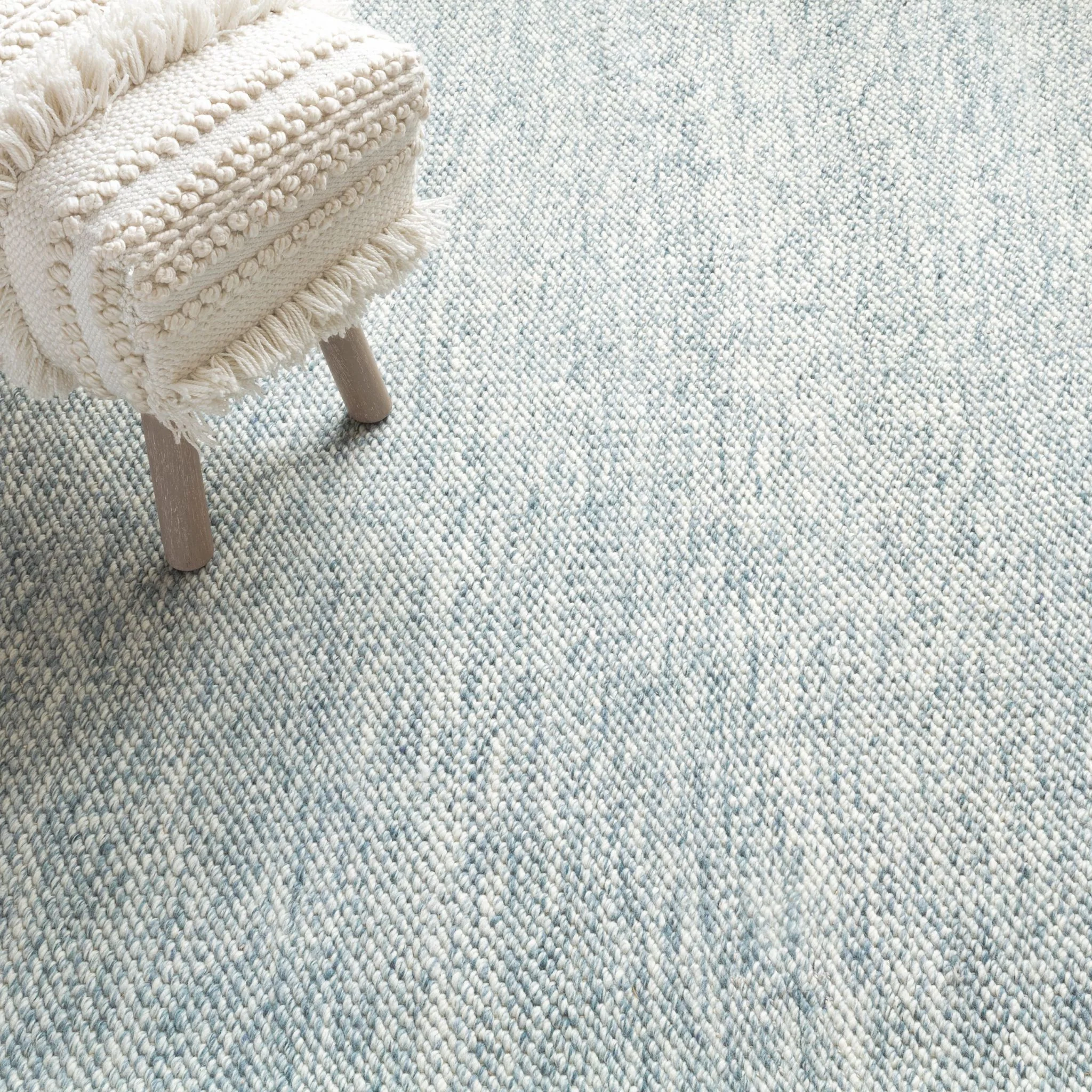 Loggia Sky Handwoven Wool Rug - Image 2