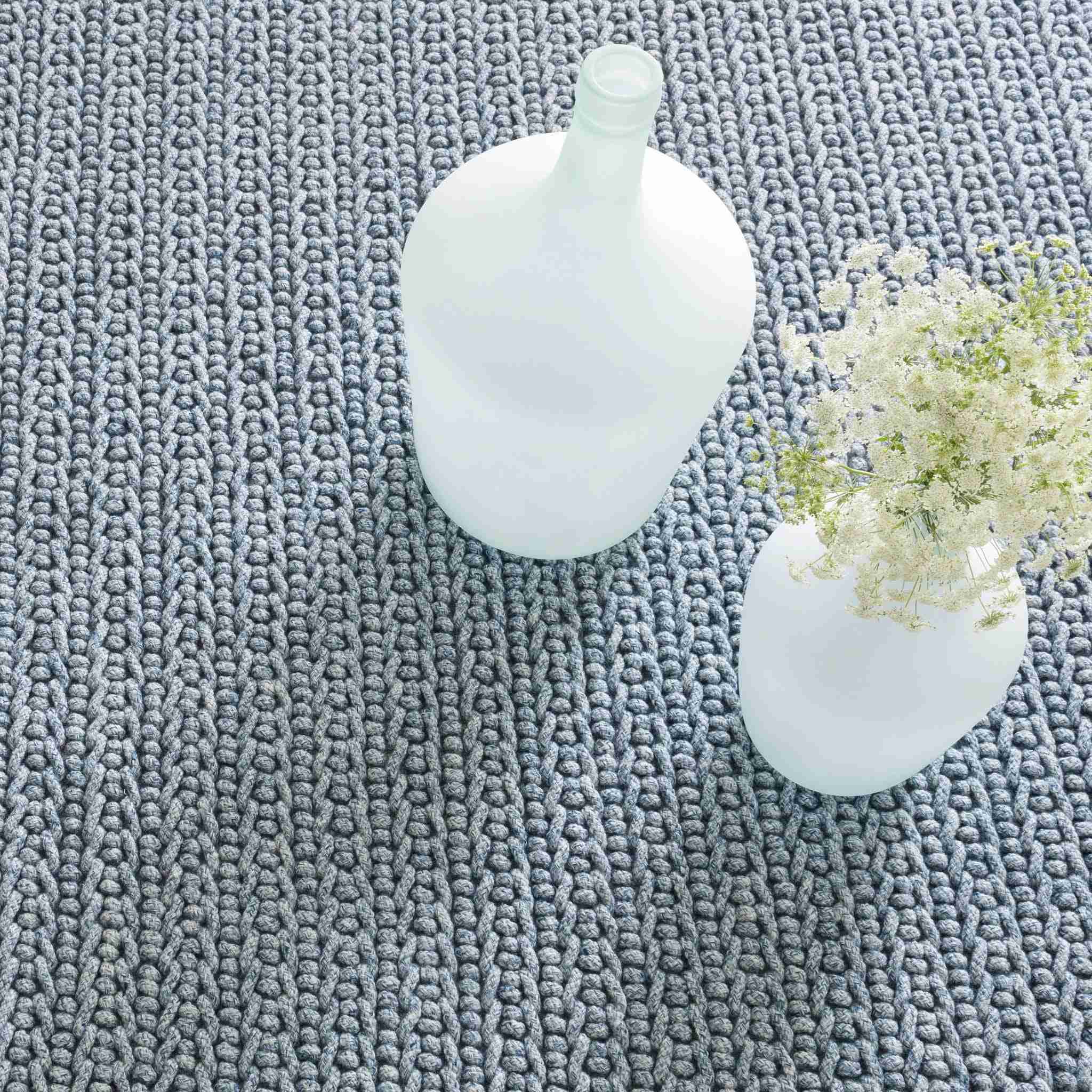 Veranda Denim Handwoven Performance Rug - Image 2