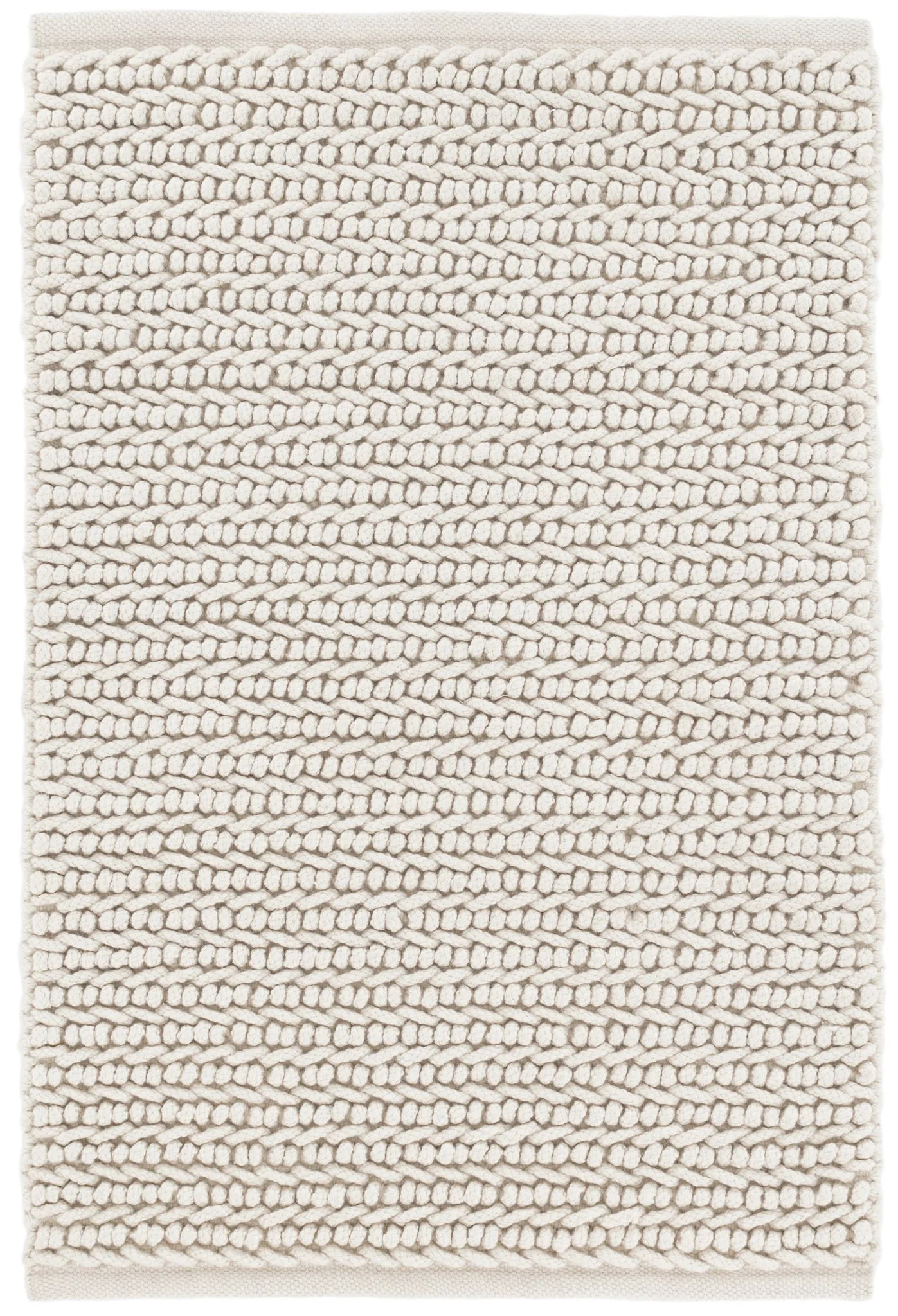 Veranda Ivory Handwoven Performance Rug