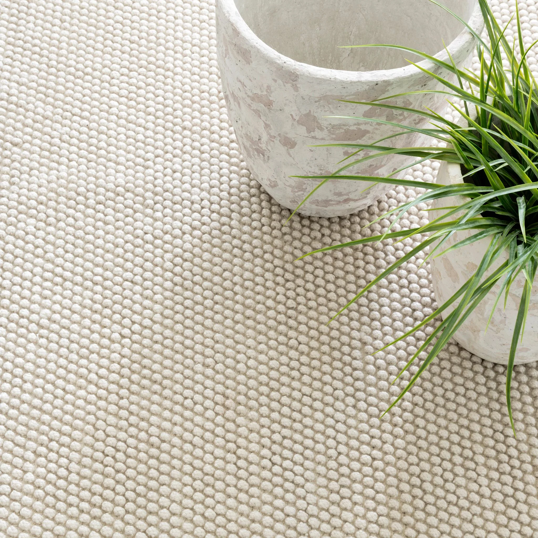 Sonoma Ivory Handwoven Performance Rug - Image 2