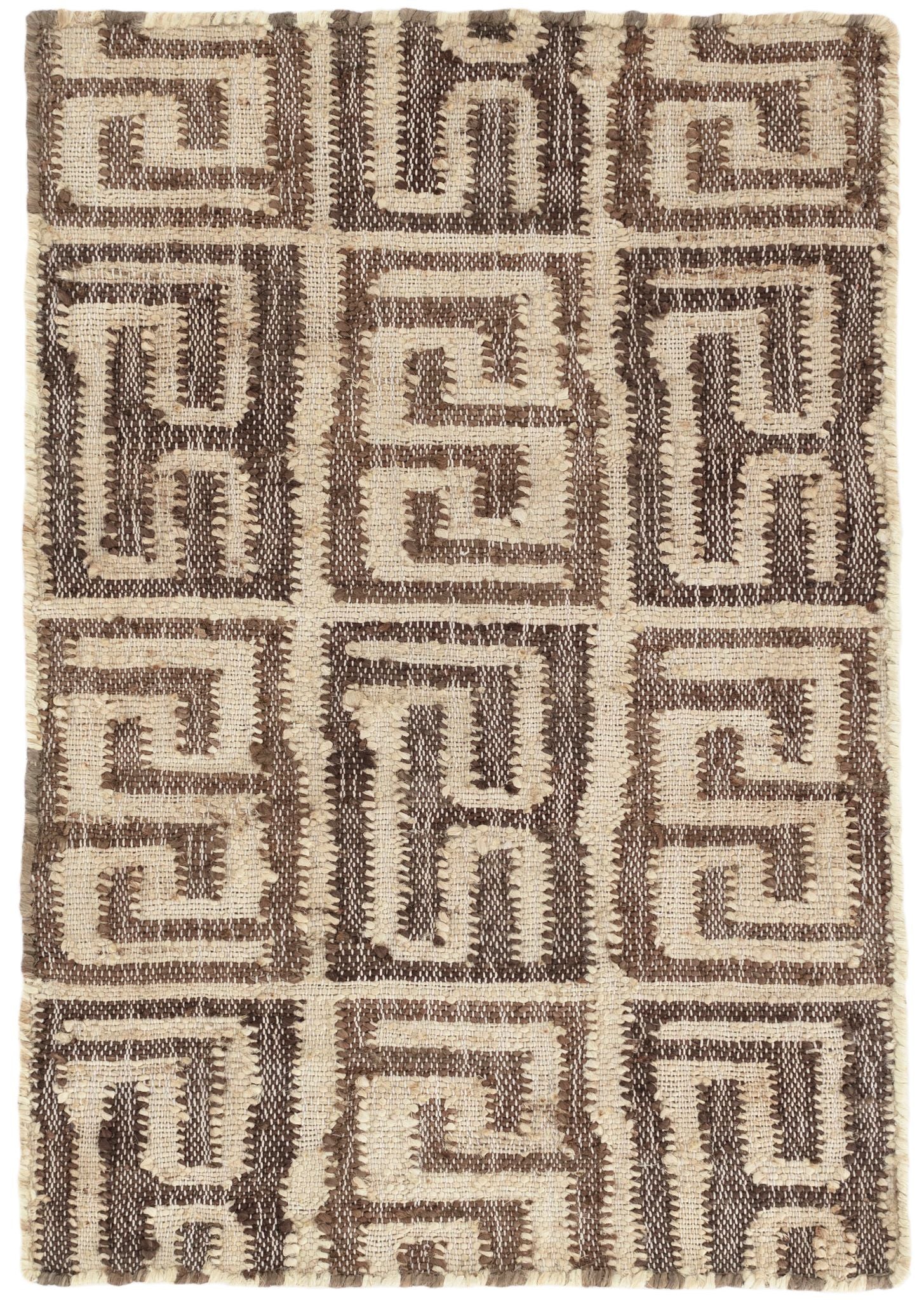 Auricula Handwoven Jute Rug - Image 1