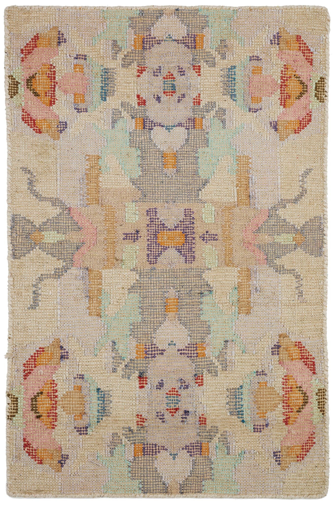 Chapel Hill Hand Loom Knotted Cotton Rug - Image 1